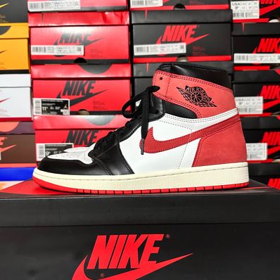 NIKE AIR JORDAN 1 RETRO HIGH "TRACK RED"