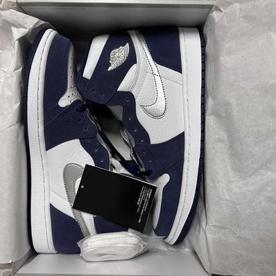 Nike Air Jordan 1 High OG CO.JP "White/Midnight Navy" (2020)(ブリーフケースなし)
