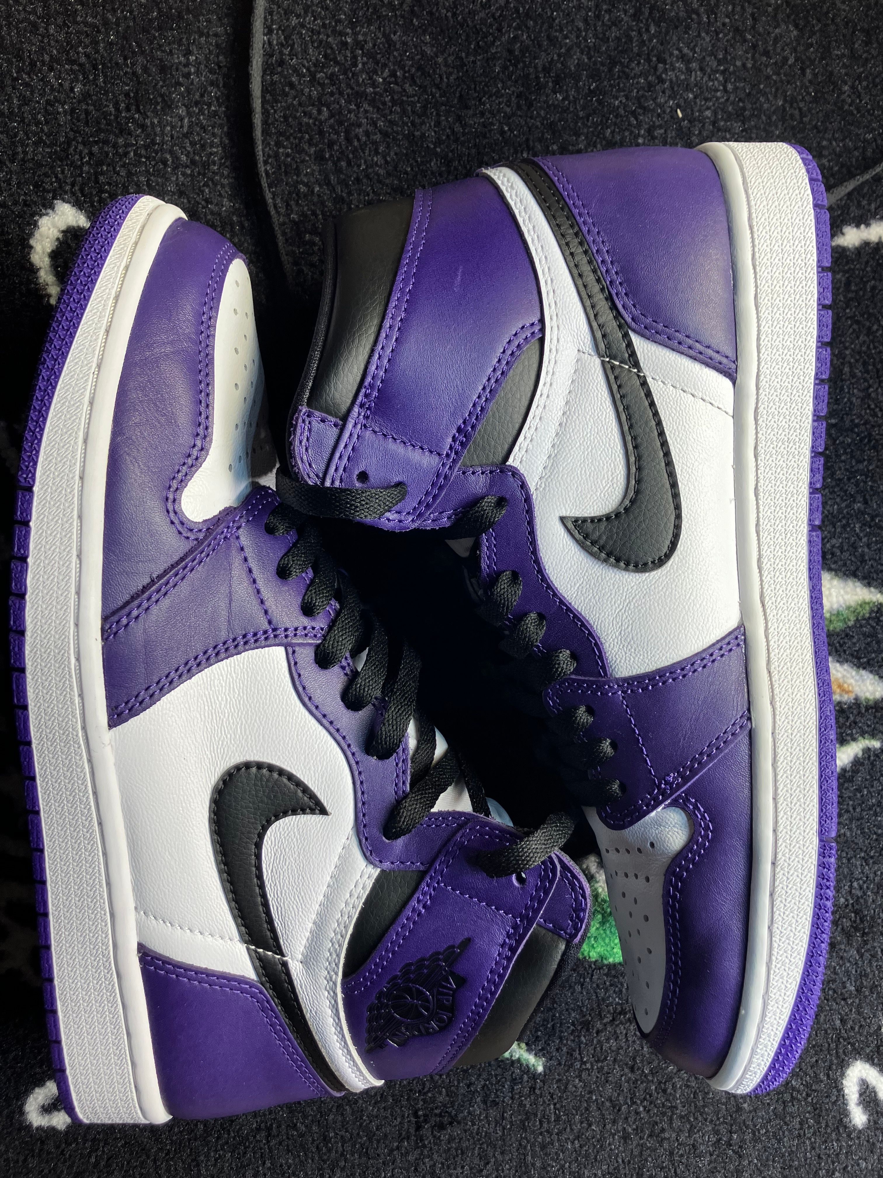 Nike Air Jordan 1 Retro High OG "Court Purple White/Black" (2020)
