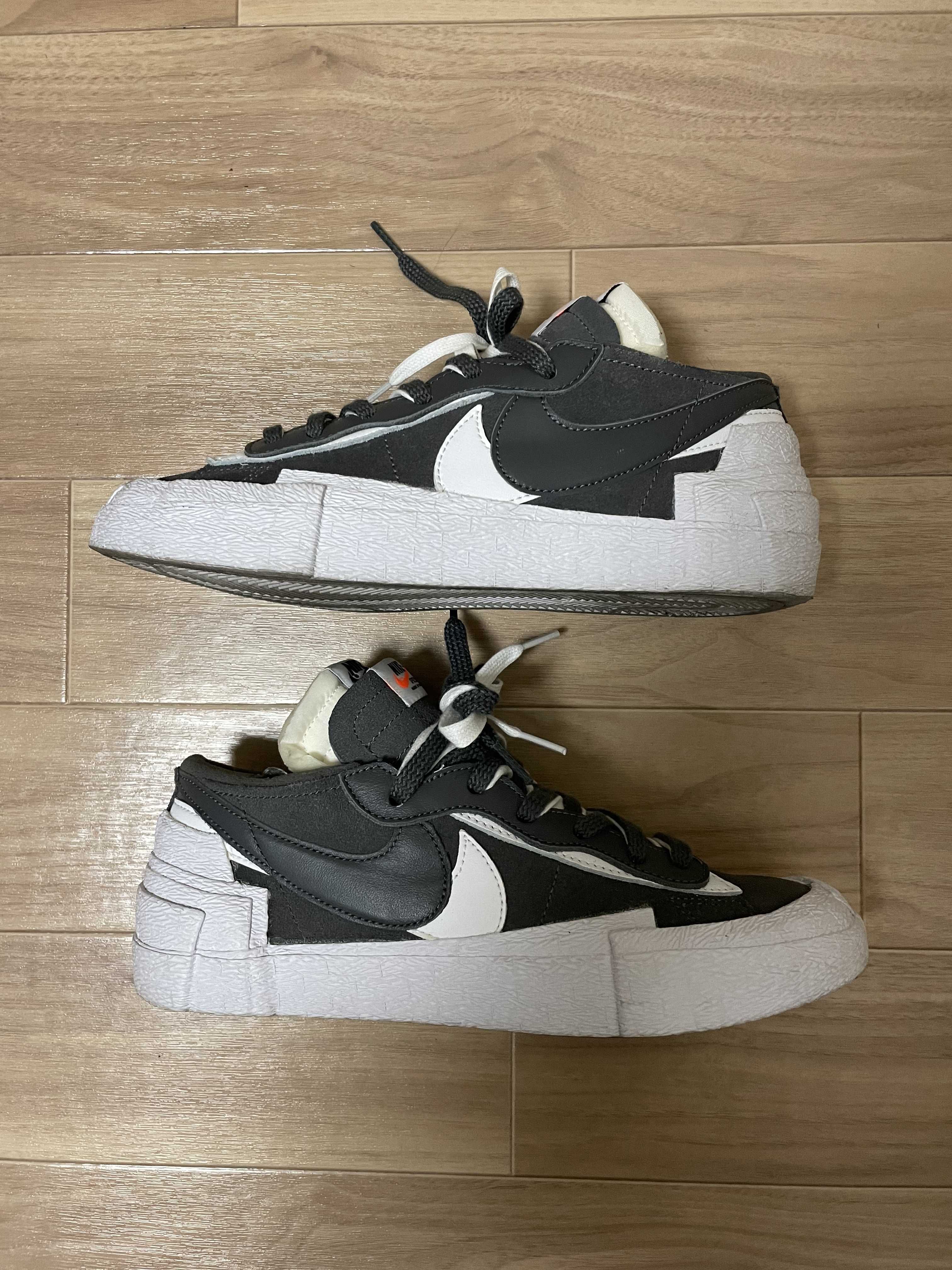 Sacai × Nike Blazer Low "Iron Grey"