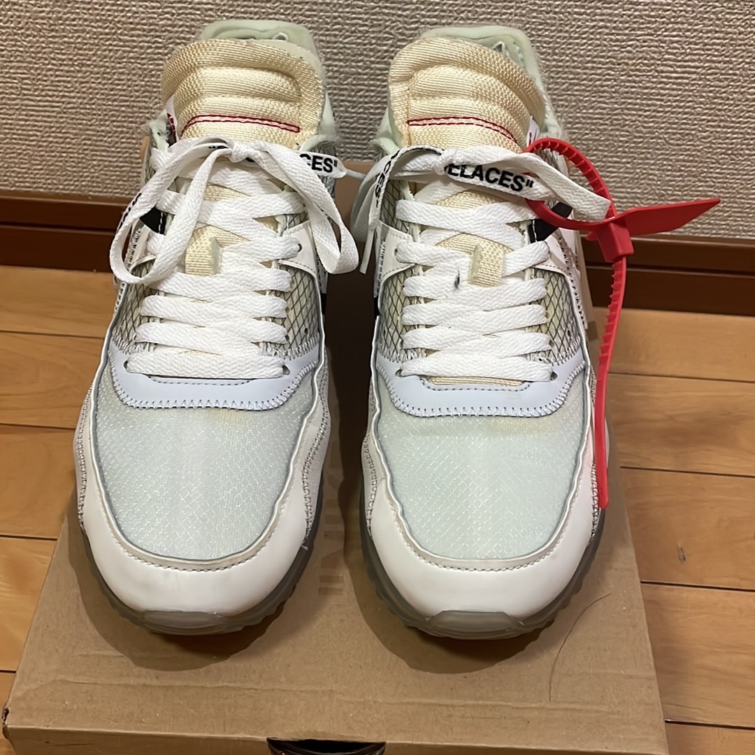 Off-White × Nike Air Max 90 "The 10/Sail"
