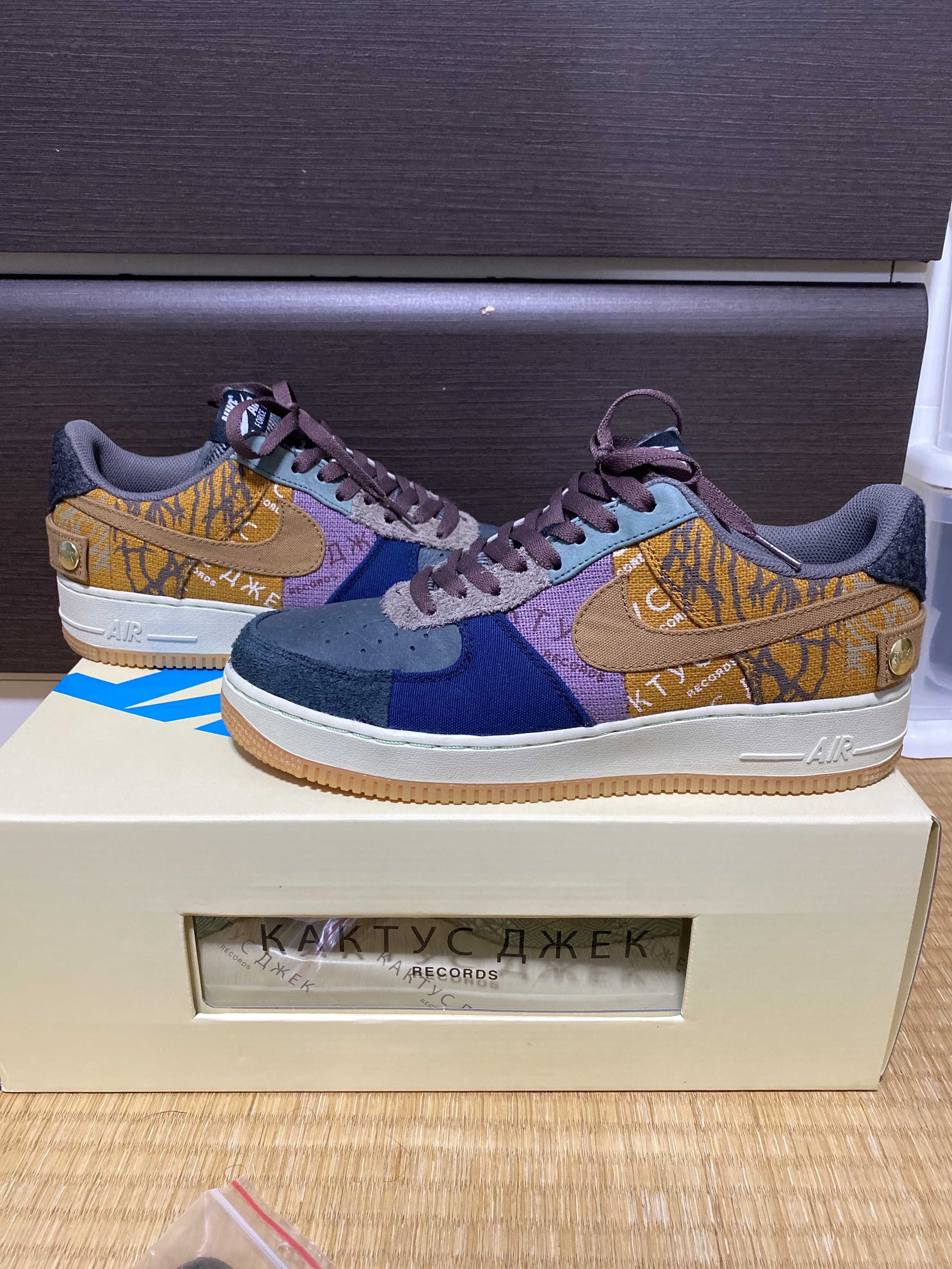 Travis Scott × Nike Air Force 1 Low Cactus Jack "Multi Color"