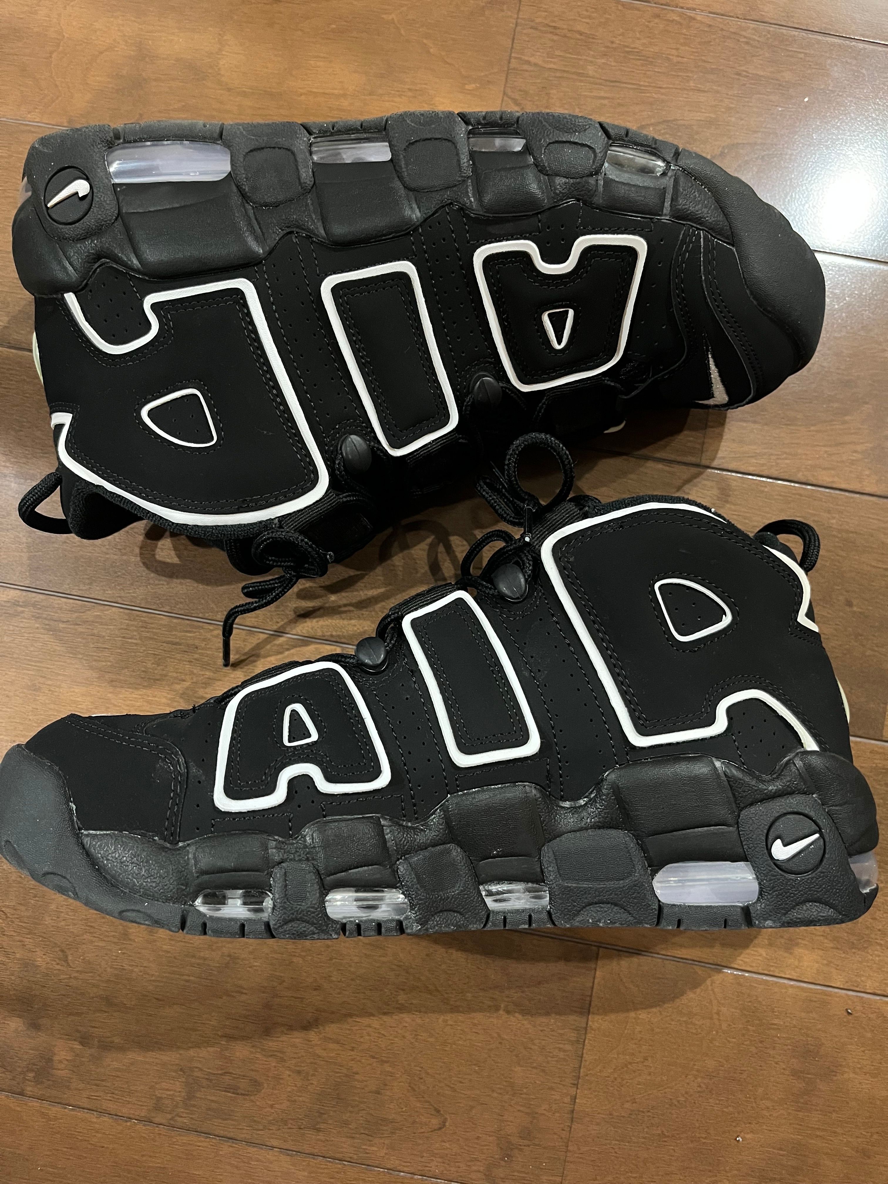 Nike Air More Uptempo "Black/White"(2020)