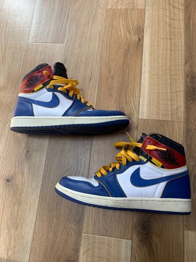 Union × Nike Air Jordan 1 Retro High OG NRG "Storm Blue/Varsity Red"