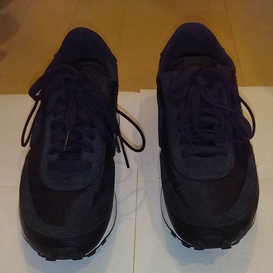 sacai × Nike LDV Waffle "Triple Black"