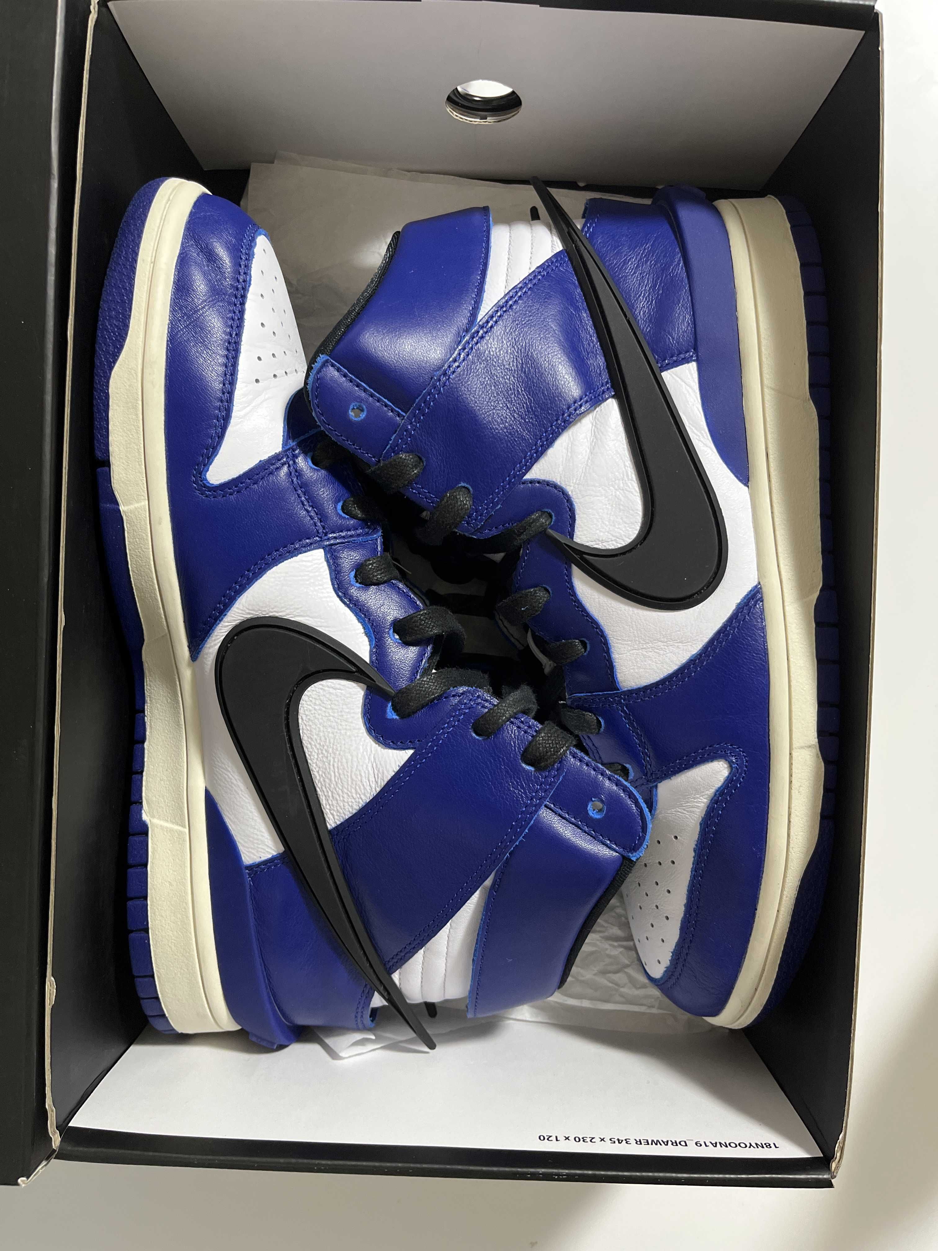 AMBUSH × NIKE DUNK HIGH "DEEP ROYAL"