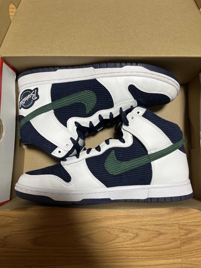 Nike Dunk High EMB "College Navy"