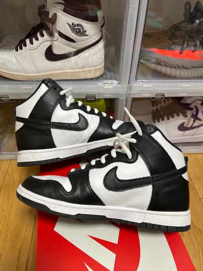 Nike Women's Dunk High "Black and White"