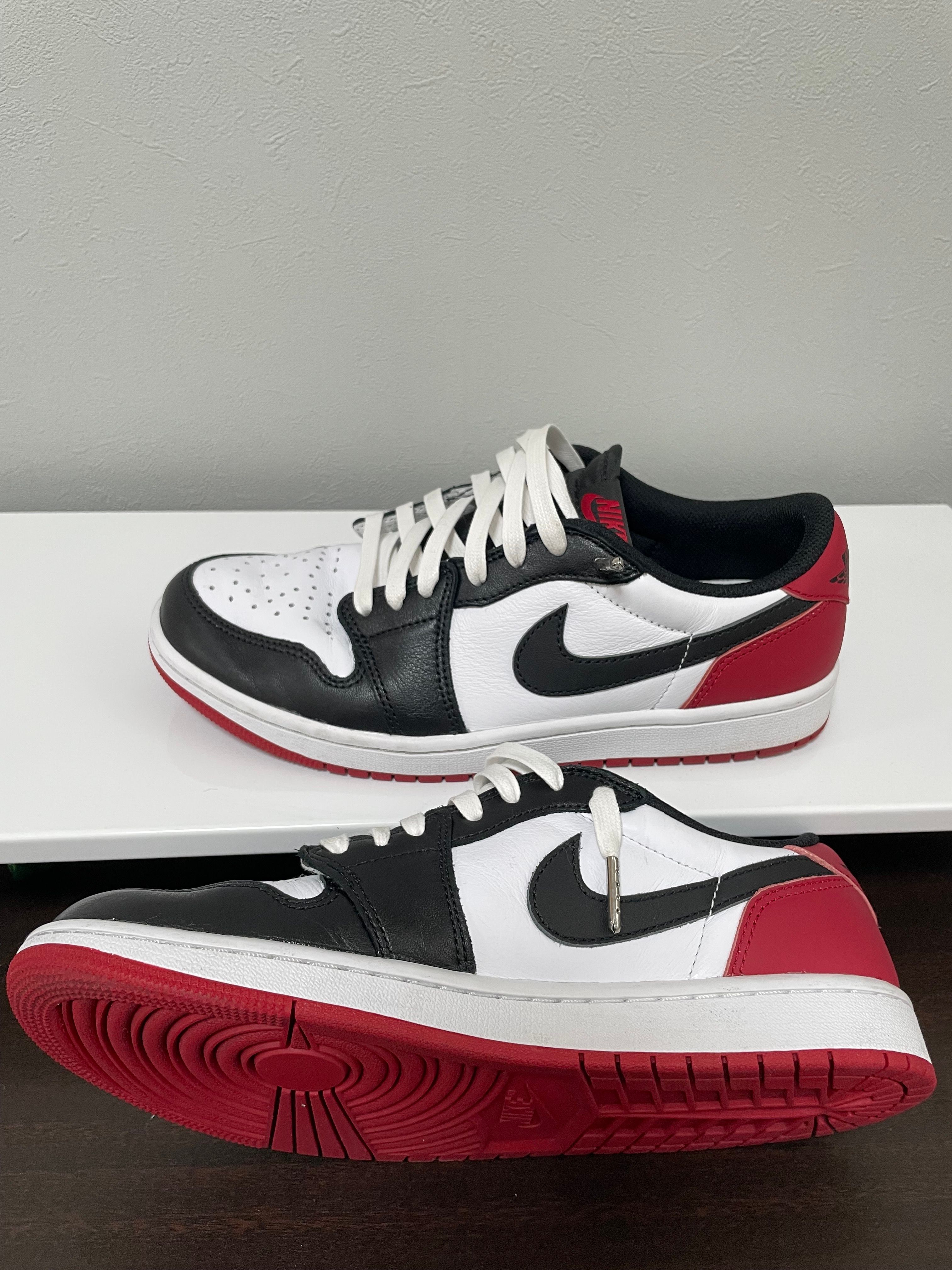 Nike Air Jordan 1 Retro Low OG "Black Toe"