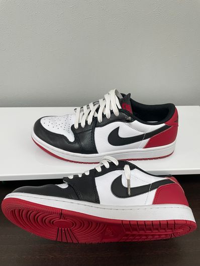 Nike Air Jordan 1 Retro Low OG "Black Toe"