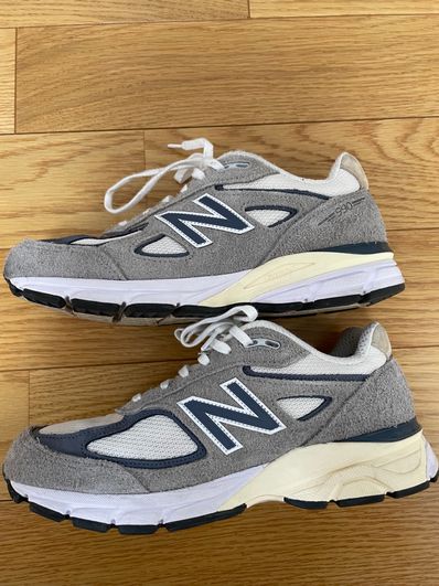 New Balance 990V4 "Gray/Slate Blue"
