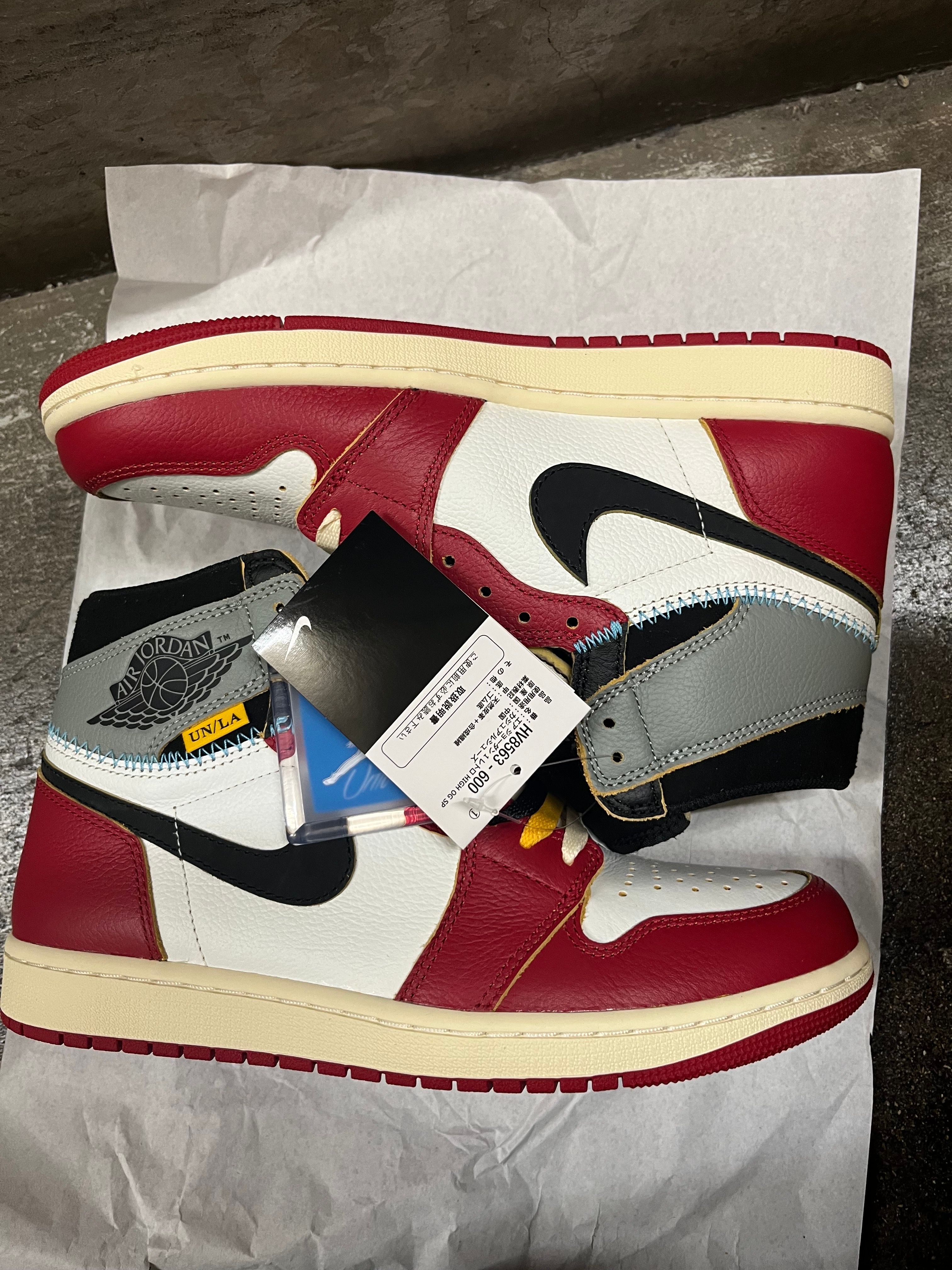 UNION × Nike Air Jordan 1 Retro High OG "Chicago/Shadow"