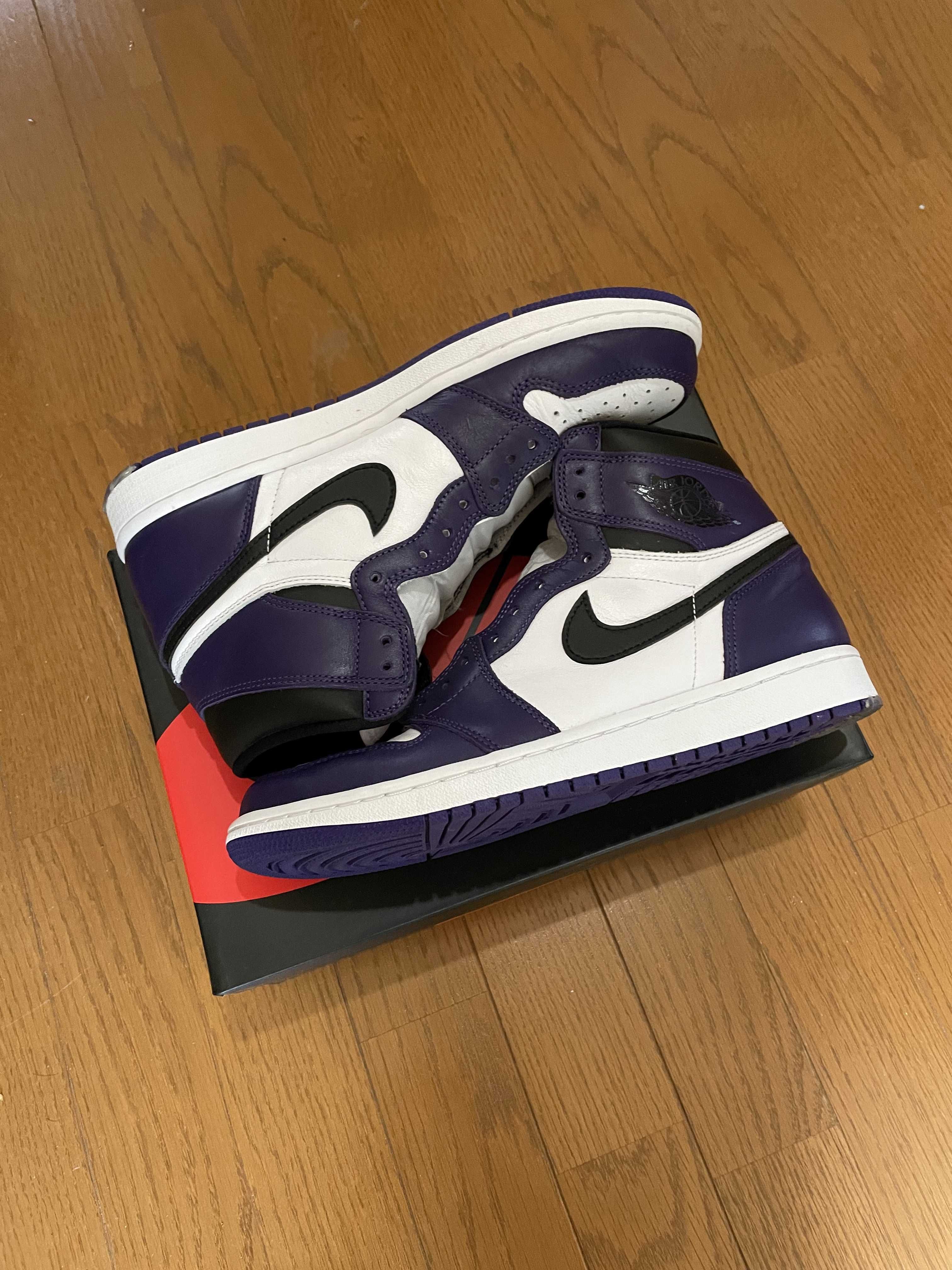 Nike Air Jordan 1 Retro High OG "Court Purple White/Black" (2020)