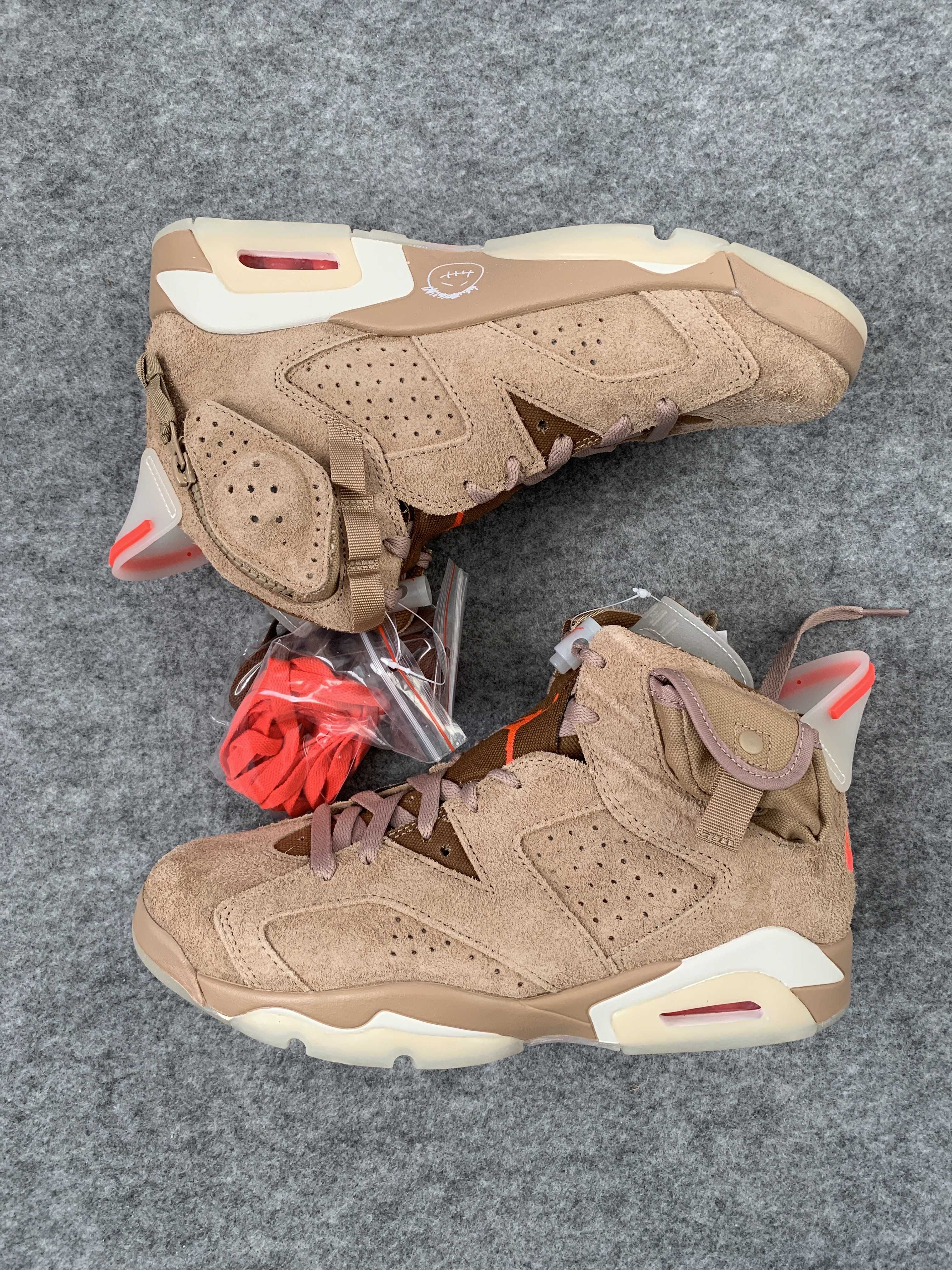 Travis Scott × Nike Air Jordan 6 "British Khaki"