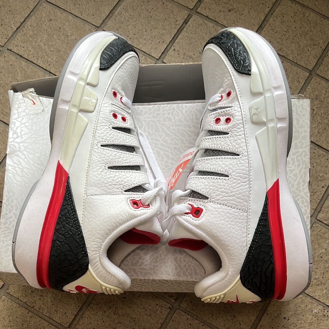 Roger Federer × Nike Air Jordan 3 Zoom Vapor "Fire Red"