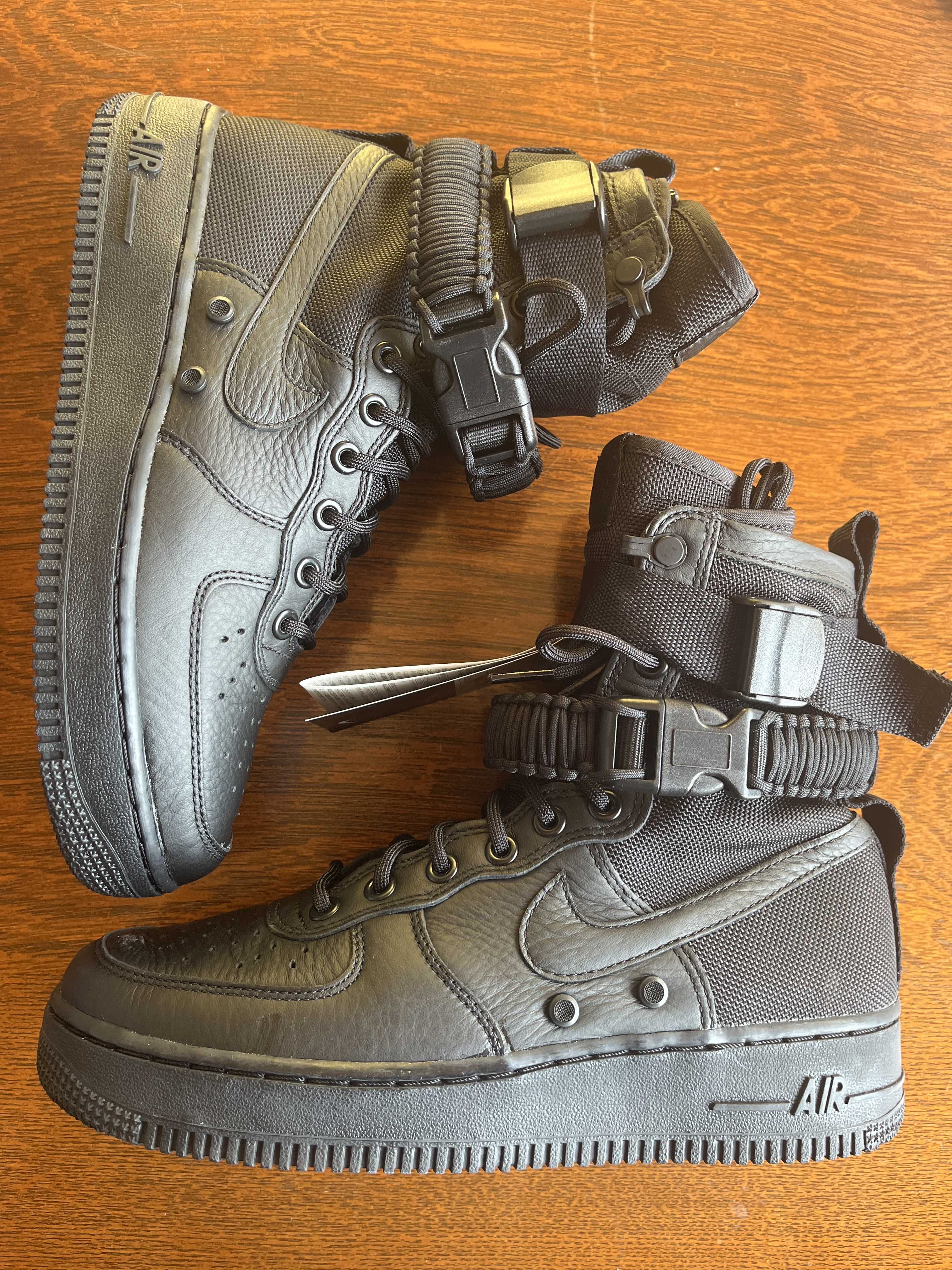 Nike Spacial Field Air Force 1 High "Triple Black"