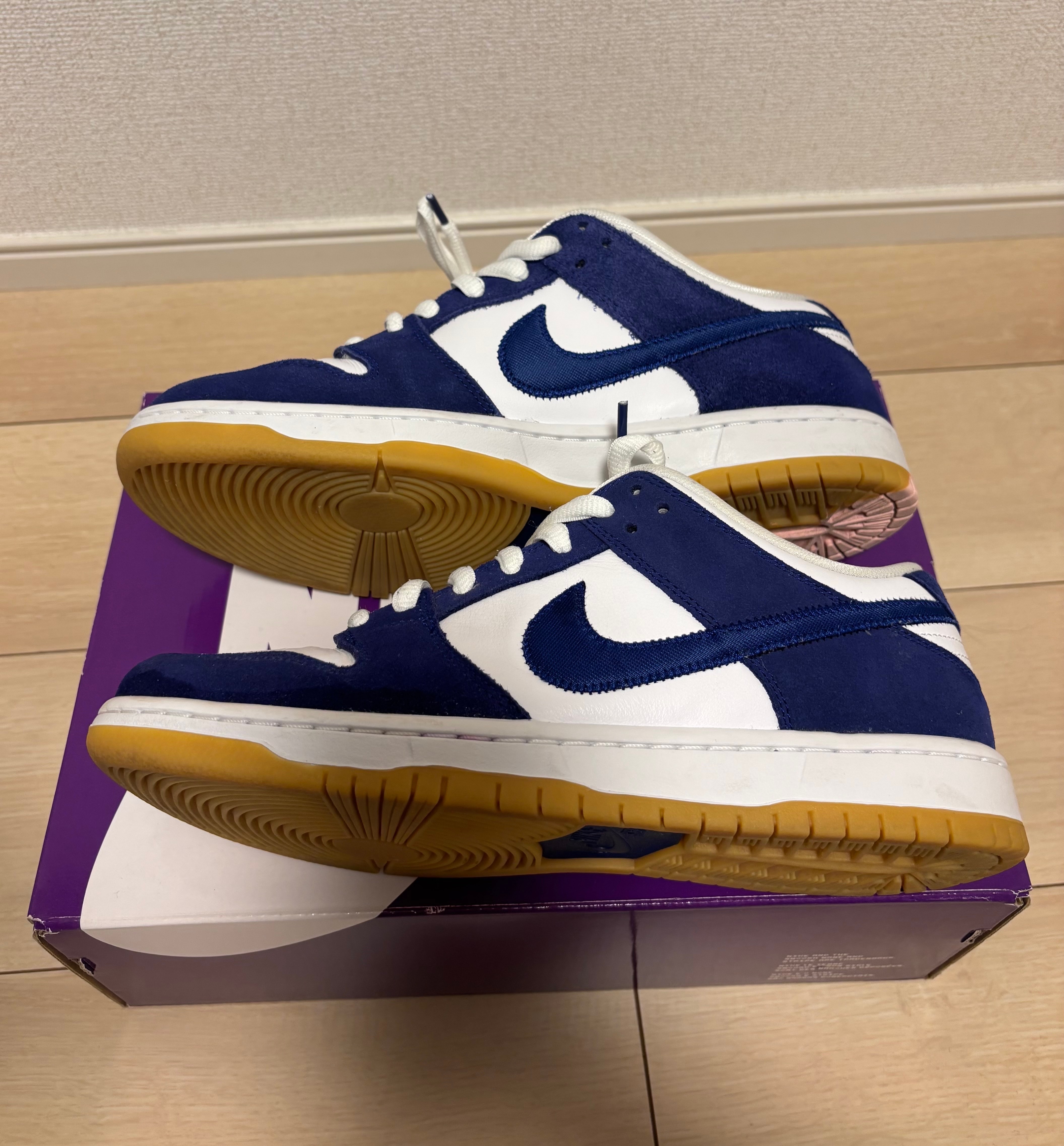Nike SB Dunk Low "Los Angeles Dodgers/Deep Royal Blue"