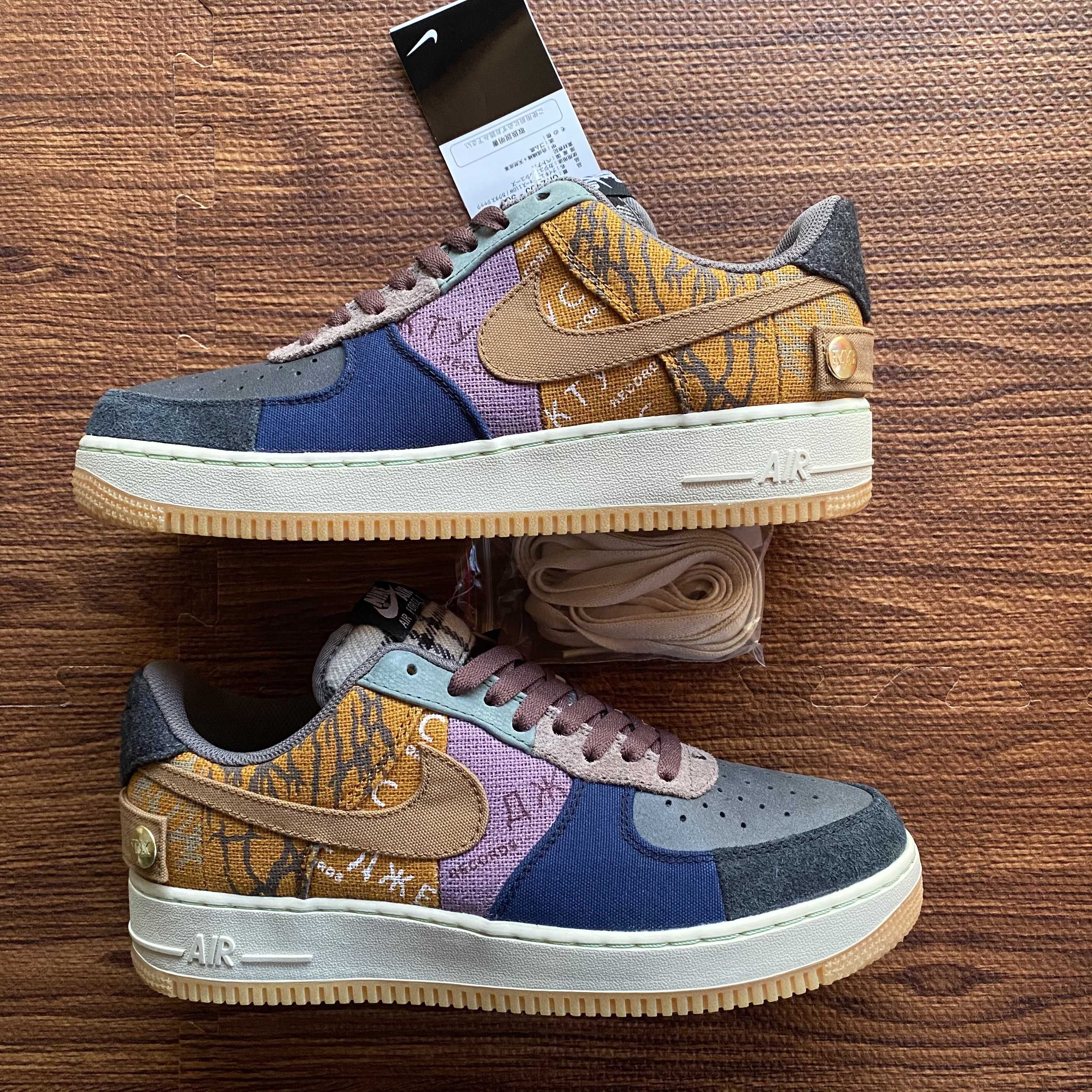 Travis Scott × Nike Air Force 1 Low Cactus Jack "Multi Color"