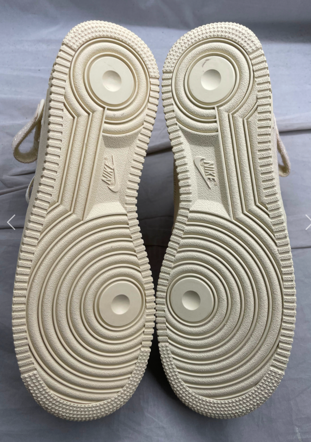 Stussy × Nike Air Force 1 Mid "Fossil Stone"