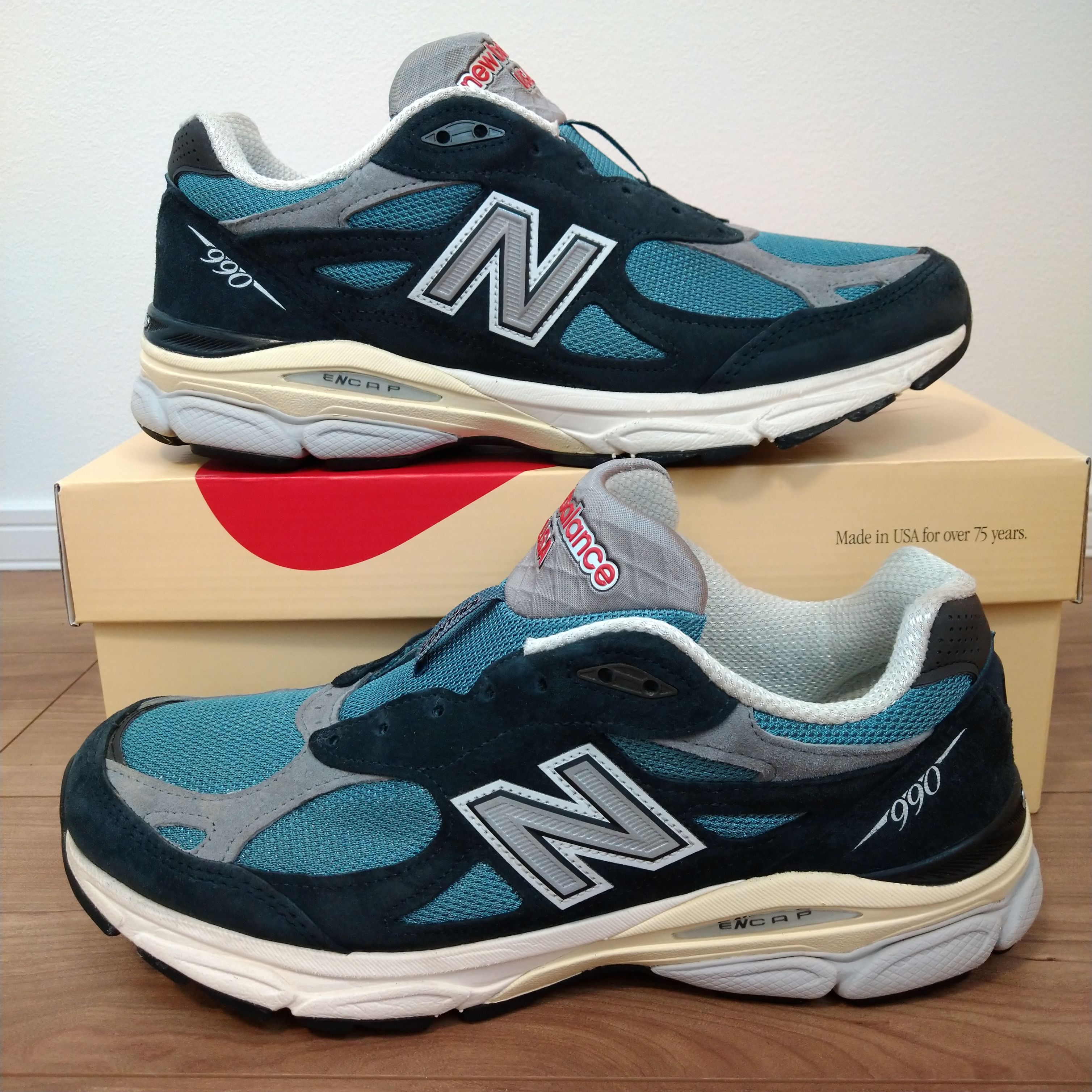 New Balance 990V3 "Navy/Castlerock"
