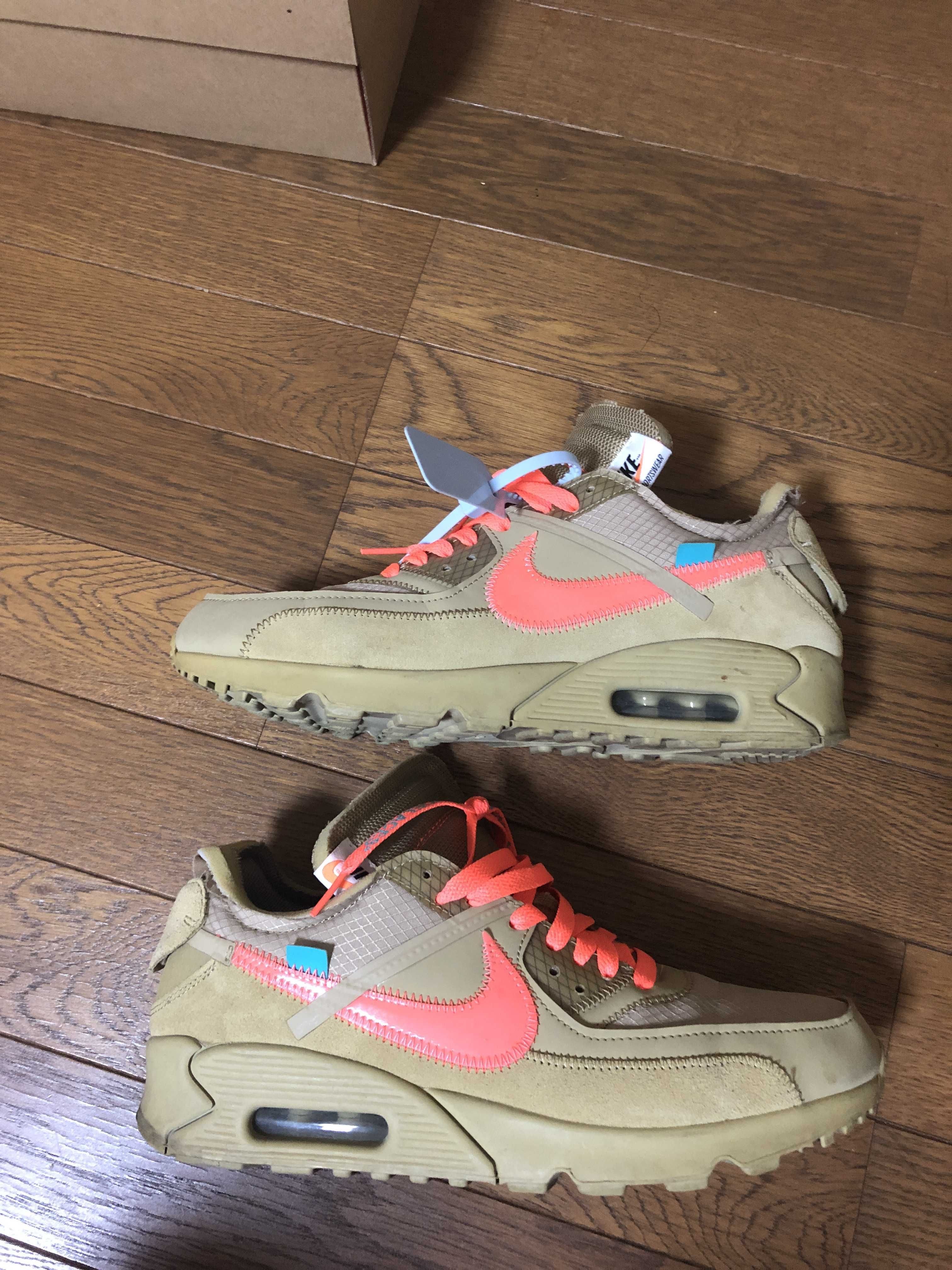 Off-White × Nike Air Max 90 "Desert Ore"