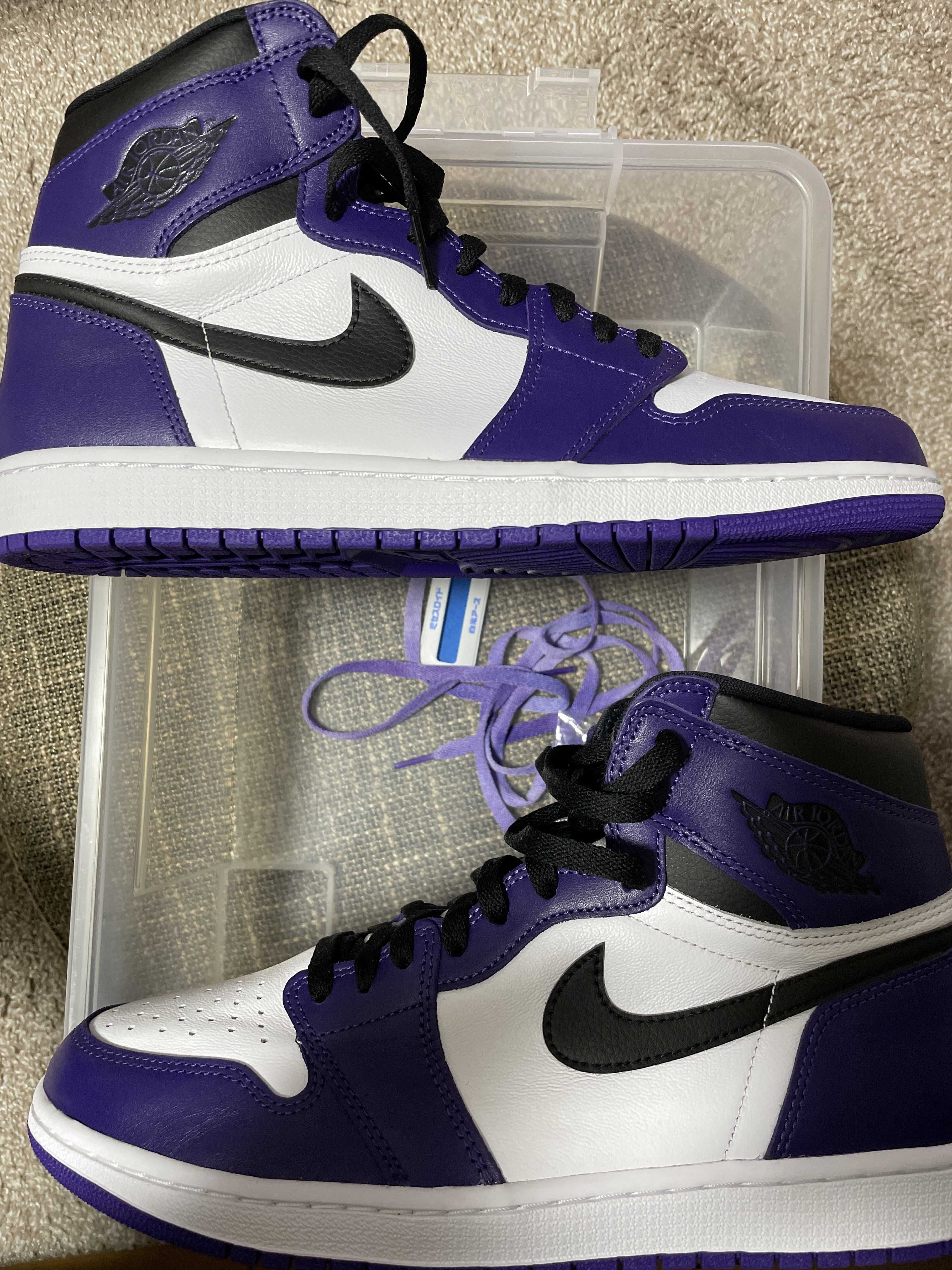 Nike Air Jordan 1 Retro High OG "Court Purple White/Black" (2020)   
