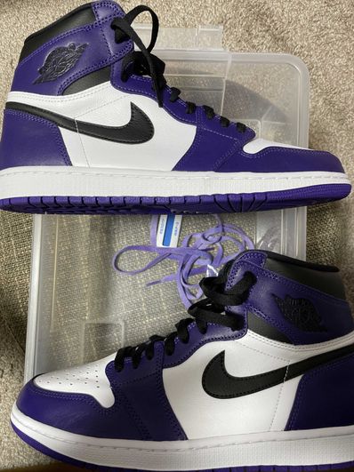 Nike Air Jordan 1 Retro High OG "Court Purple White/Black" (2020)
