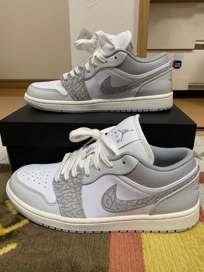 Nike Air Jordan 1 Low Premium "Elephant Print/Safari"