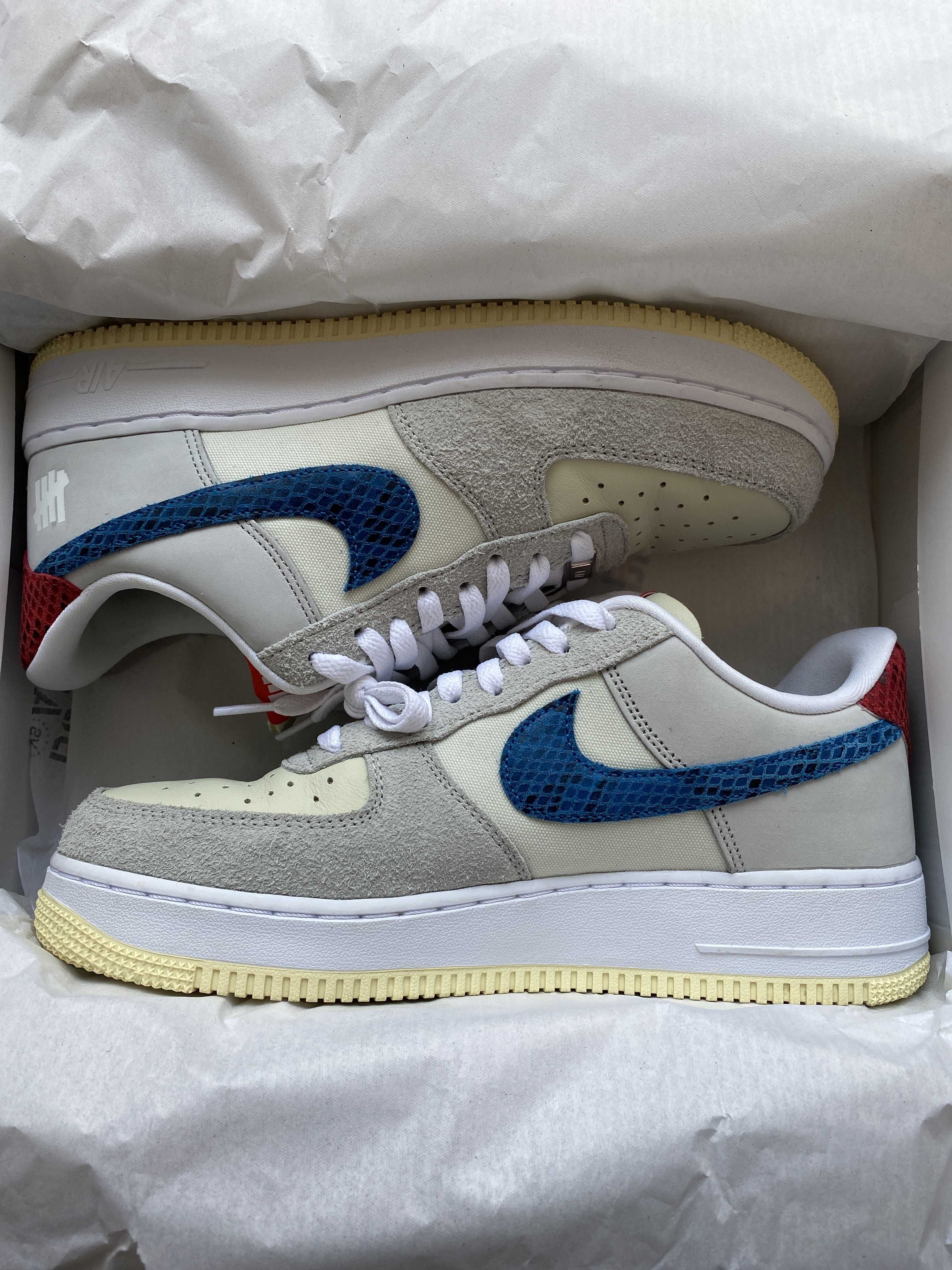 UNDEFEATED × Nike Air Force 1 Low "White"