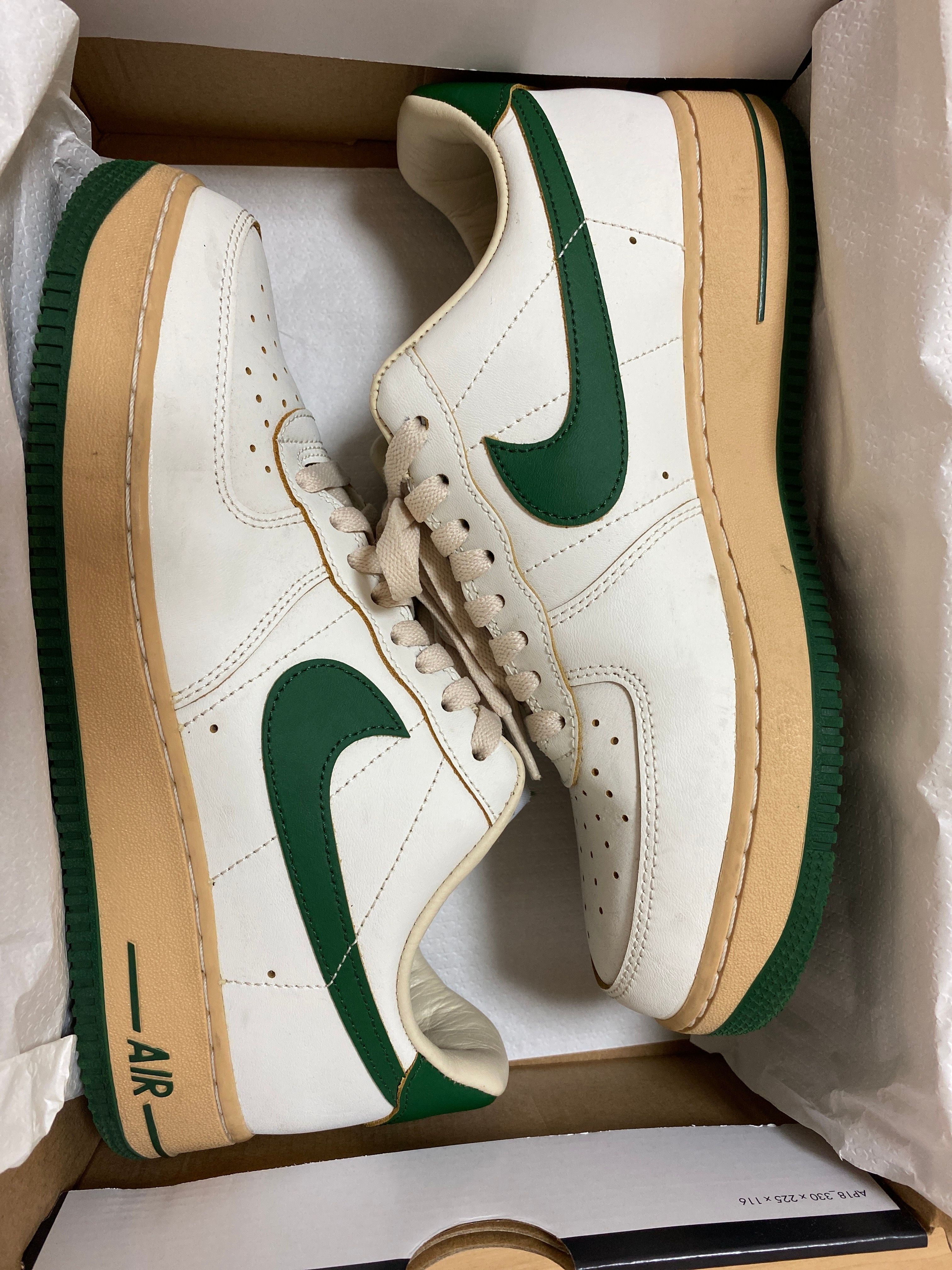 Nike Women's Air Force 1 Low "Green and Muslin"