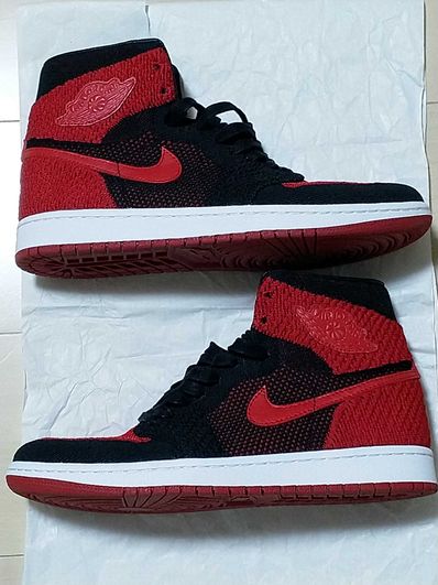 Nike Air Jordan 1 Retro High Flyknit "Bred"