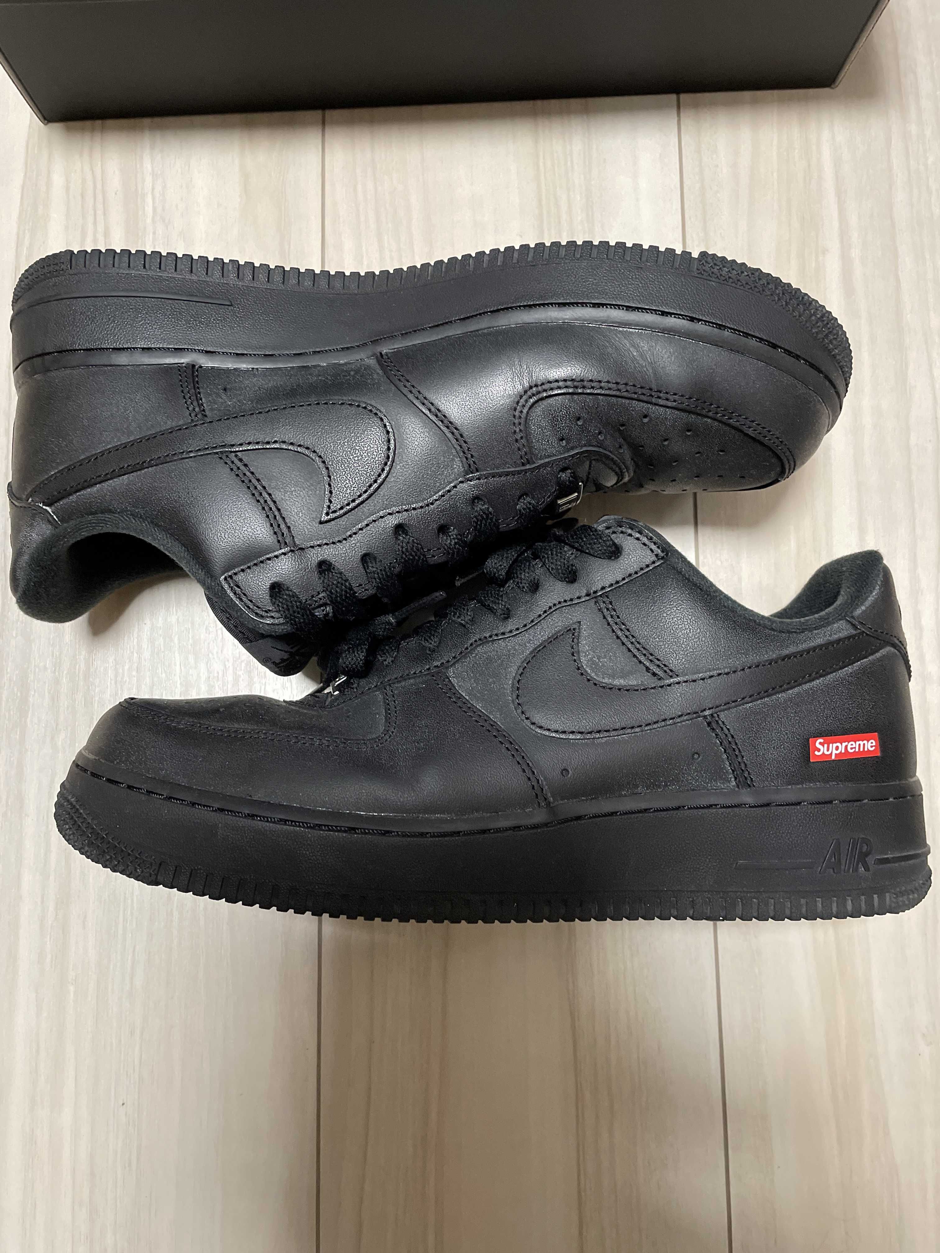 Supreme × Nike Air Force 1 Low "Black"