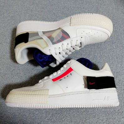 Nike Air Force 1 Low Type "Summit White/Red Orbit/White/Black"