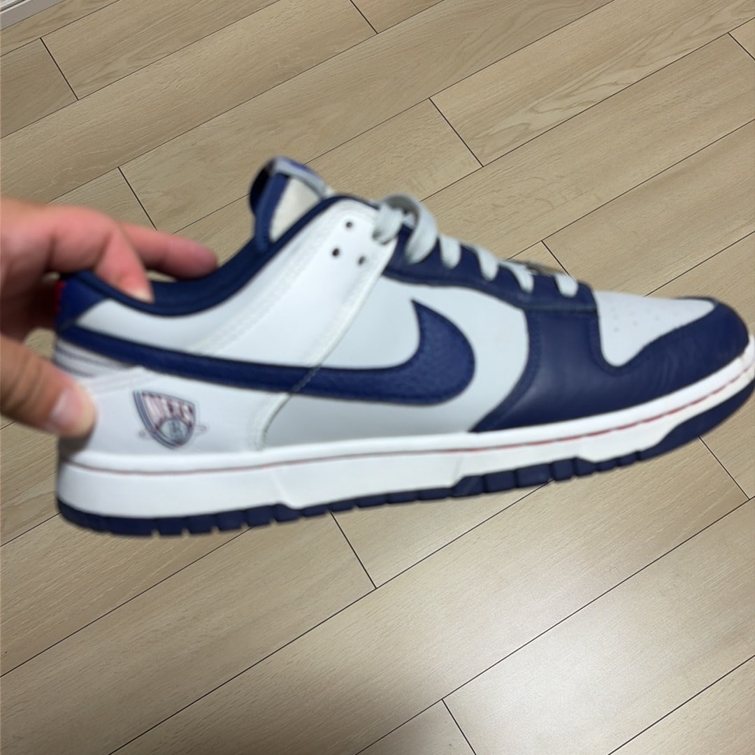 NBA × Nike Dunk Low EMB 75th Anniversary "Nets"