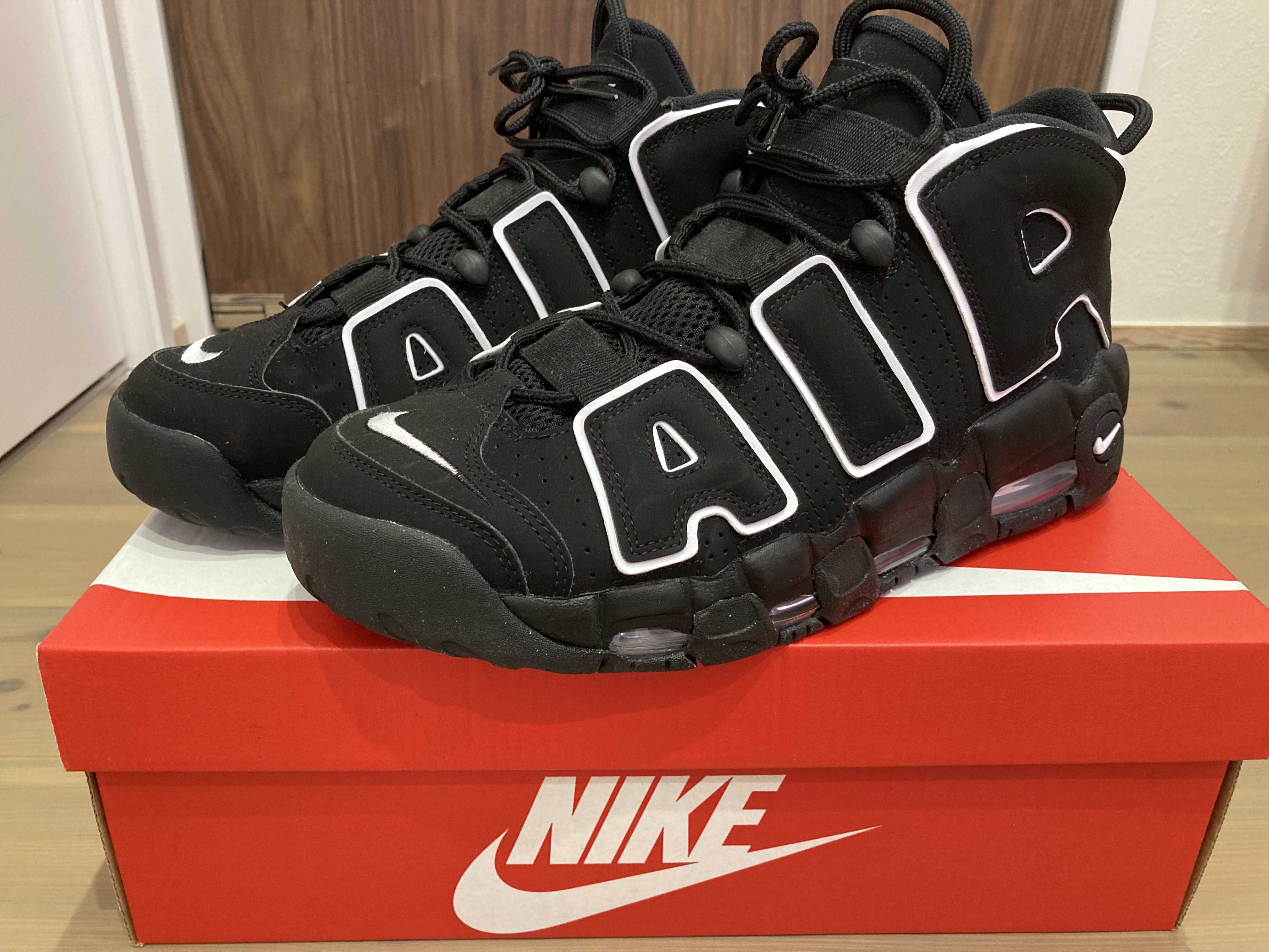 Nike Air More Uptempo "Black/White"(2020)