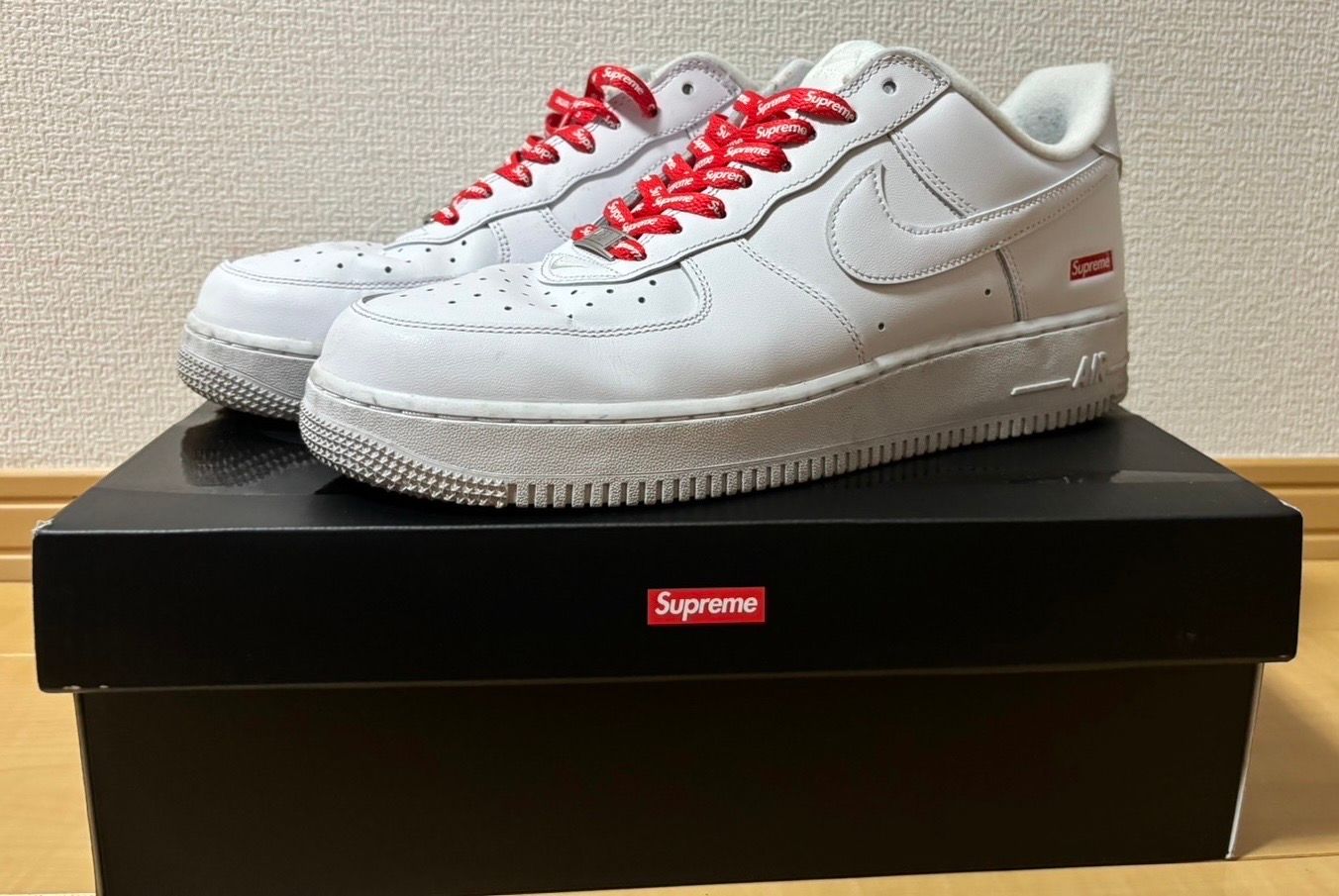 Supreme × Nike Air Force 1 Low "White"