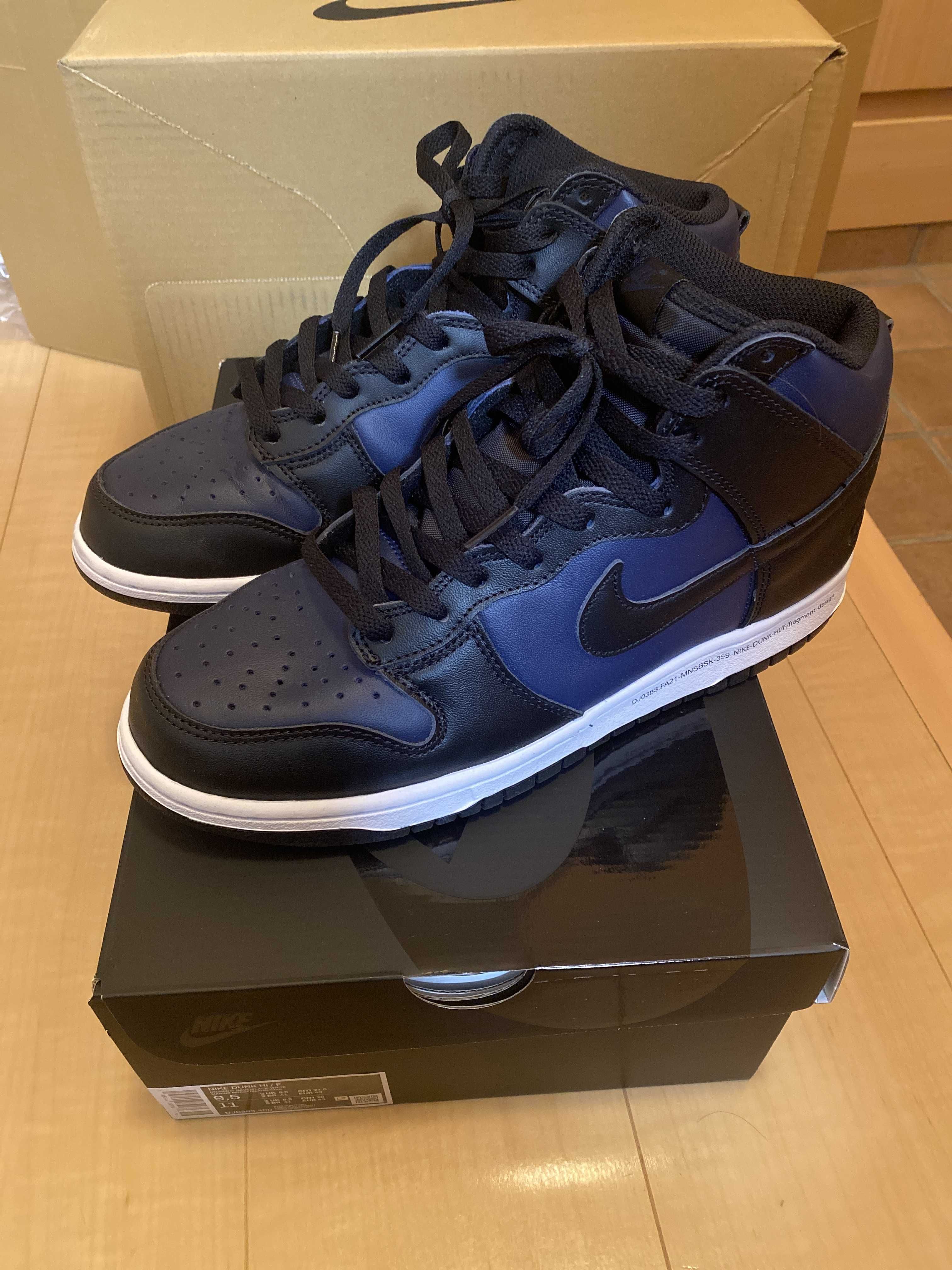 Fragment × Nike Dunk High "Tokyo"