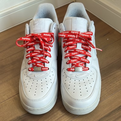 Supreme × Nike Air Force 1 Low "White"