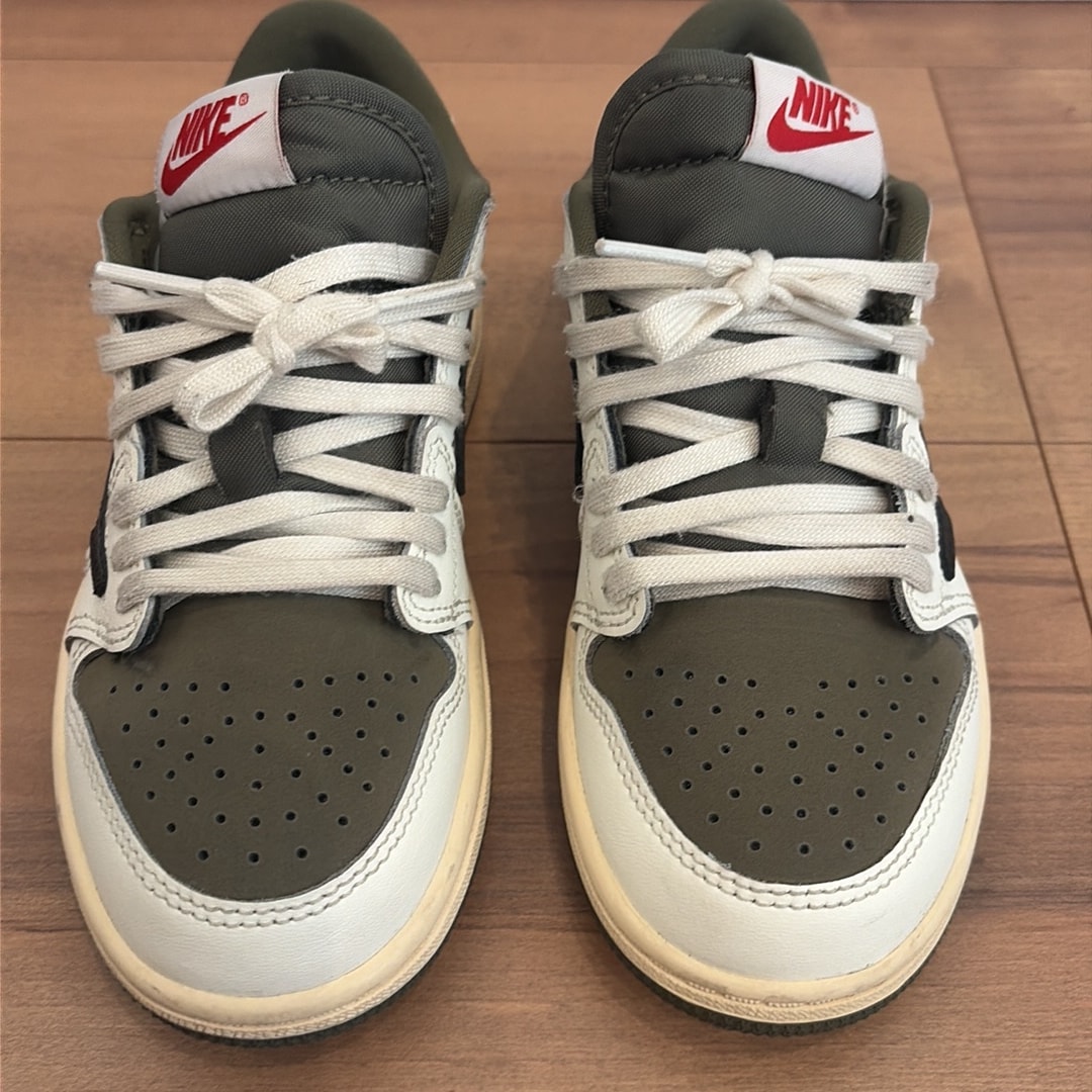 Travis Scott × Nike PS Jordan 1 Low OG SP "Reverse Olive"