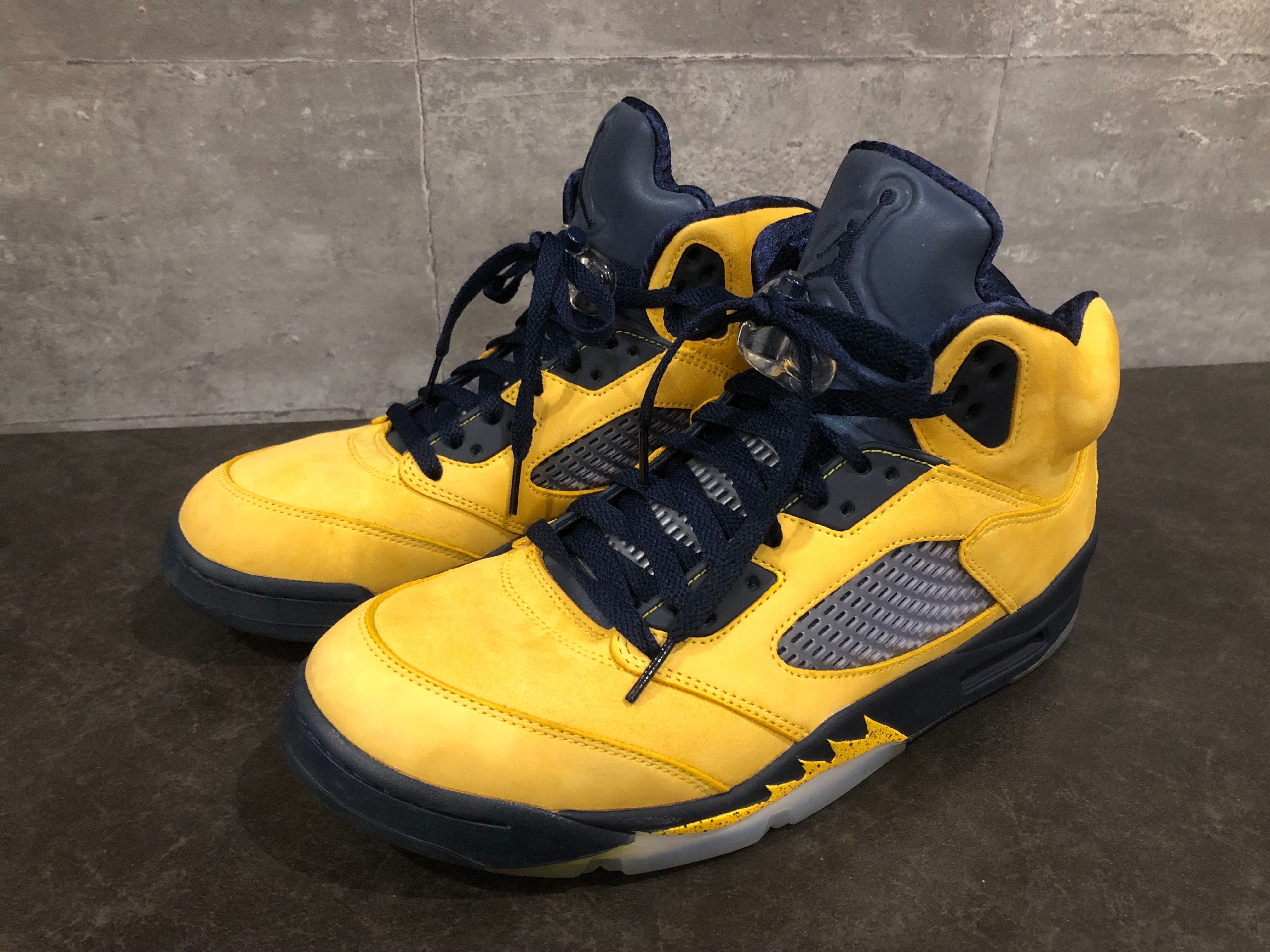 NIKE AIR JORDAN 5 "MICHIGAN"