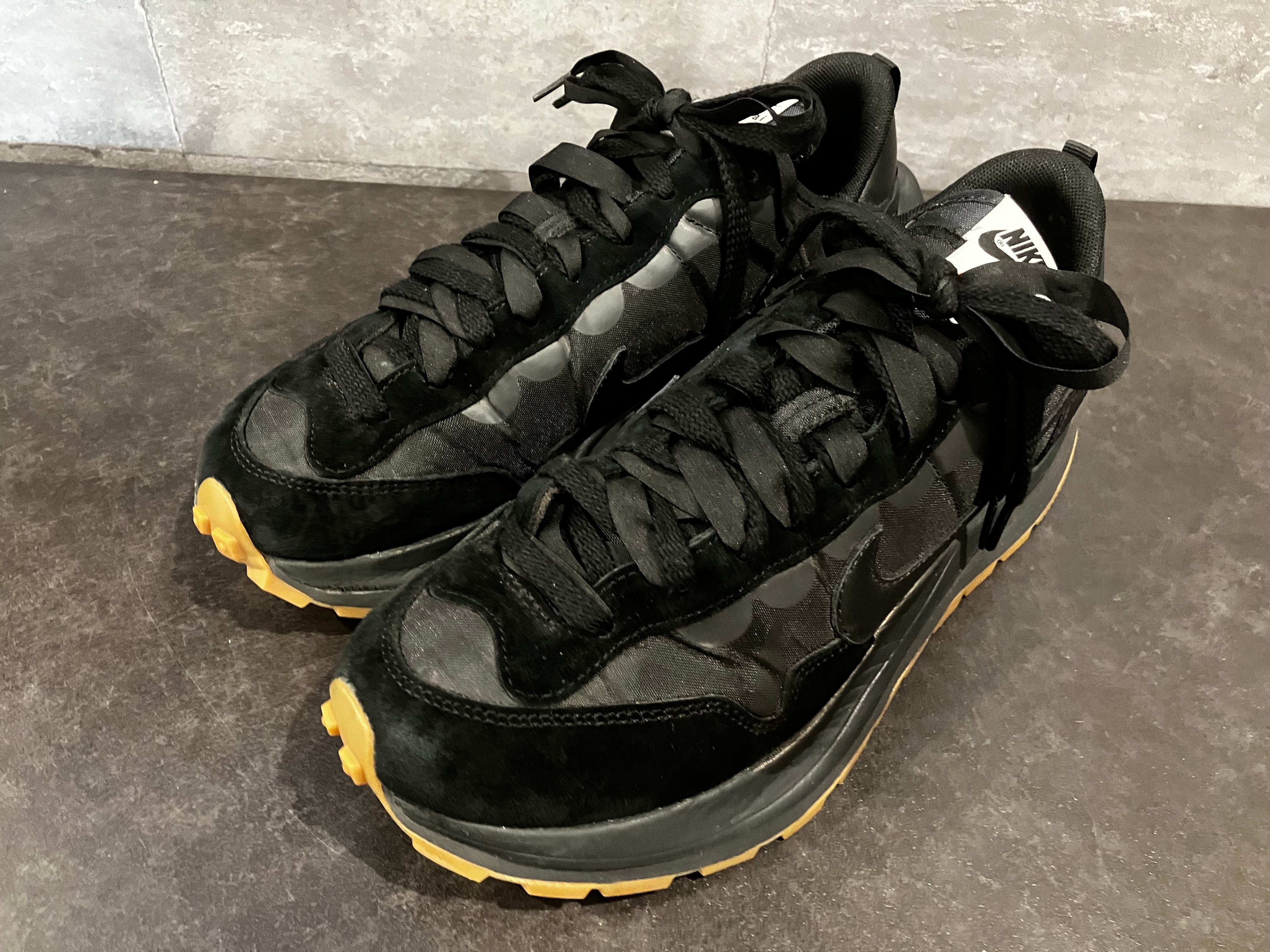 sacai × Nike VaporWaffle "Black Gum"