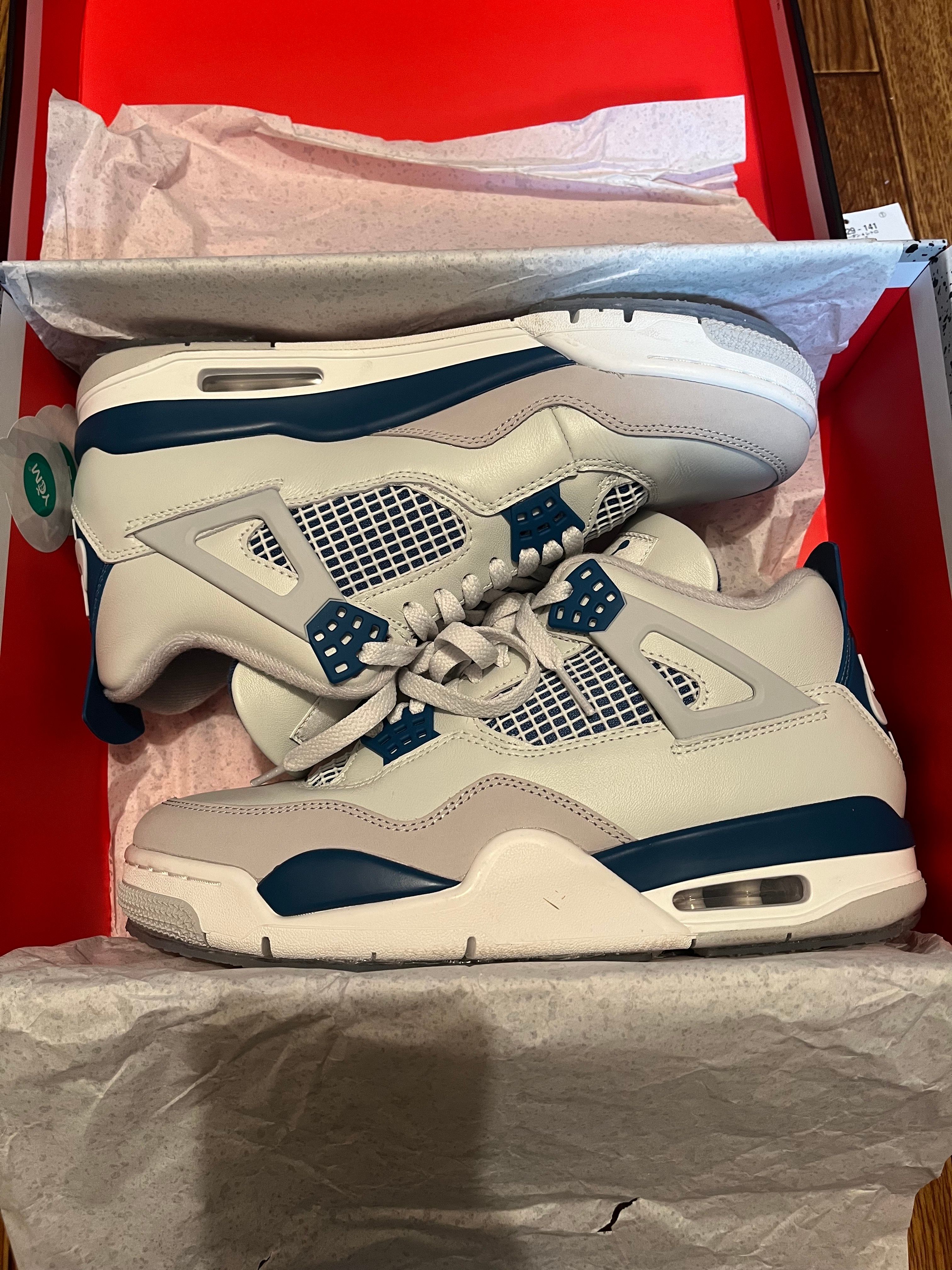 Nike Air Jordan 4 Retro "Industrial Blue"