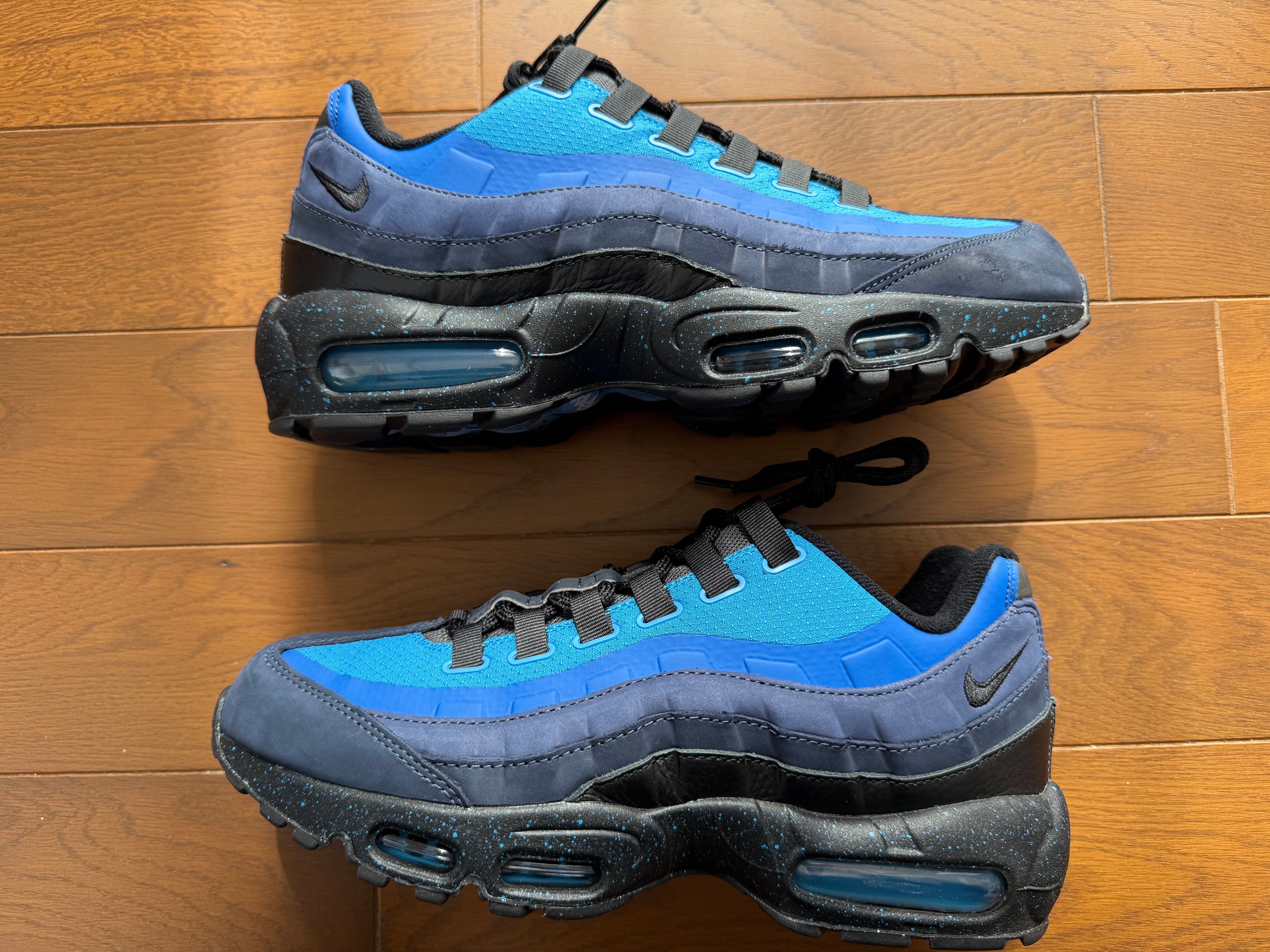 Stash × Nike Air Max 95 "Black and Harbor Blue" (2024)