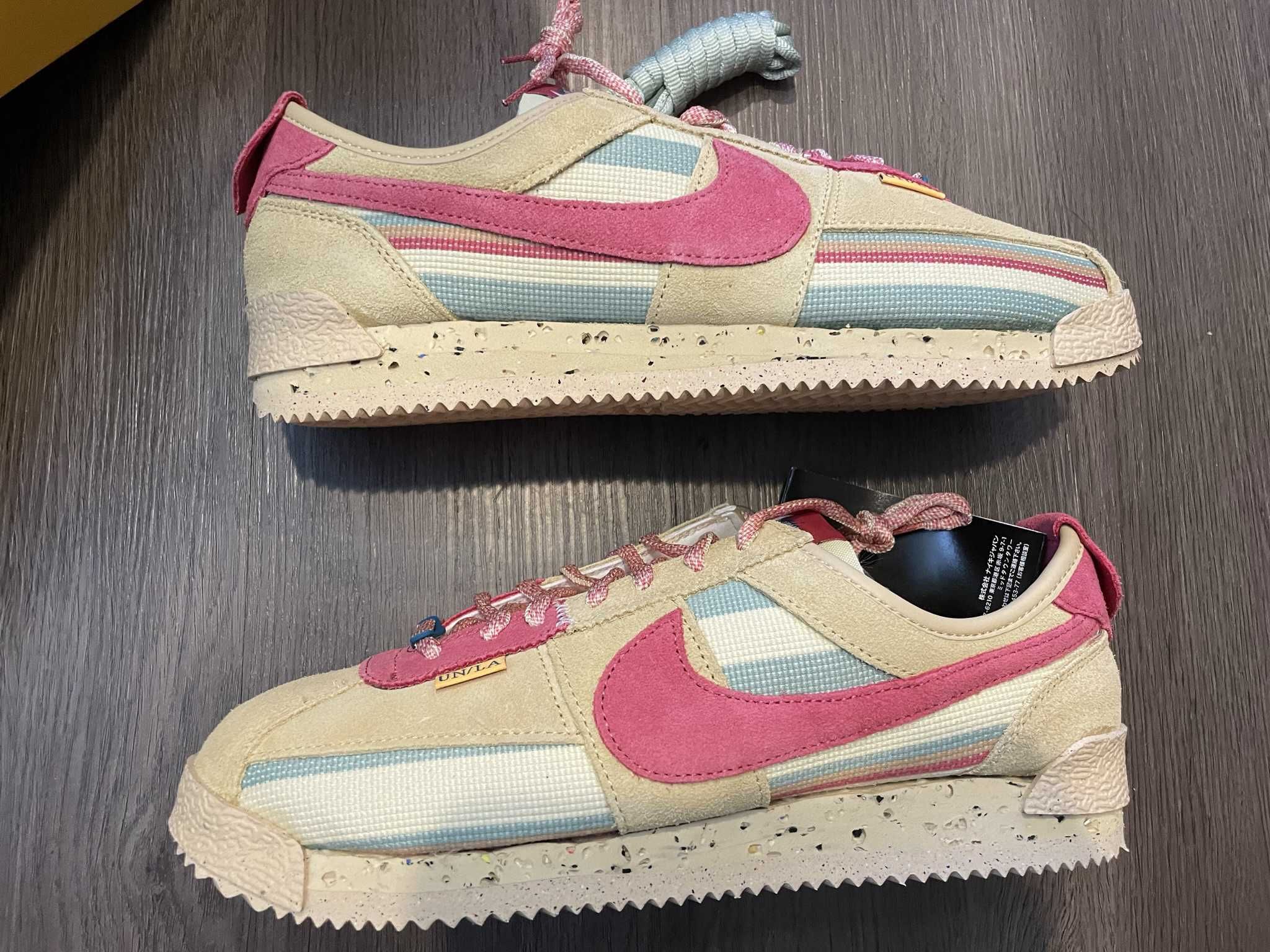 UNION × Nike Cortez "Red/Beige"