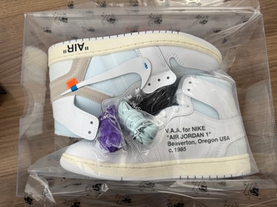 Virgil Abloh Archive (V.A.A.) × Nike Air Jordan 1 Retro High OG "Alaska"
