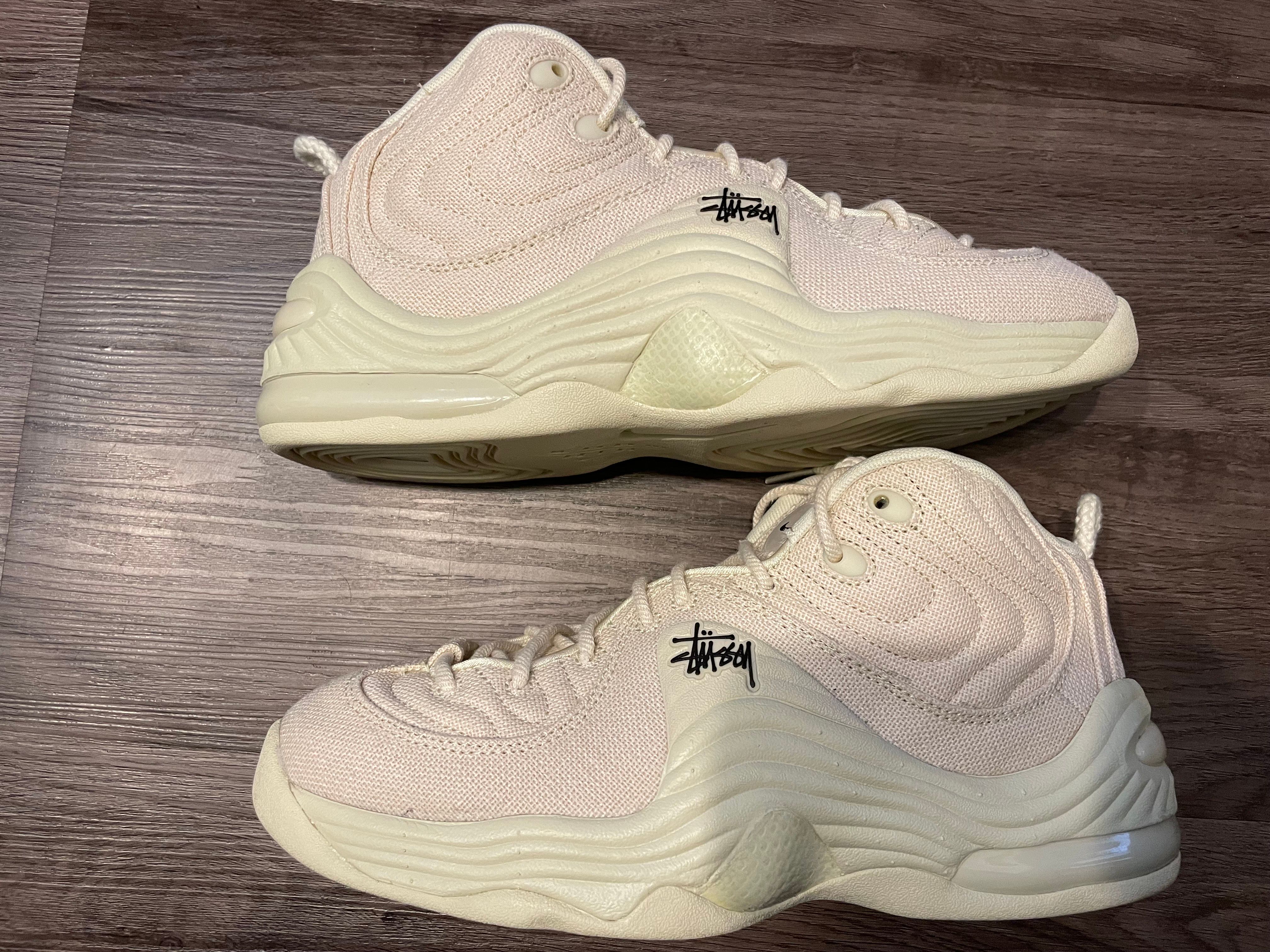 Stussy × Nike Air Penny 2 "Fossil"