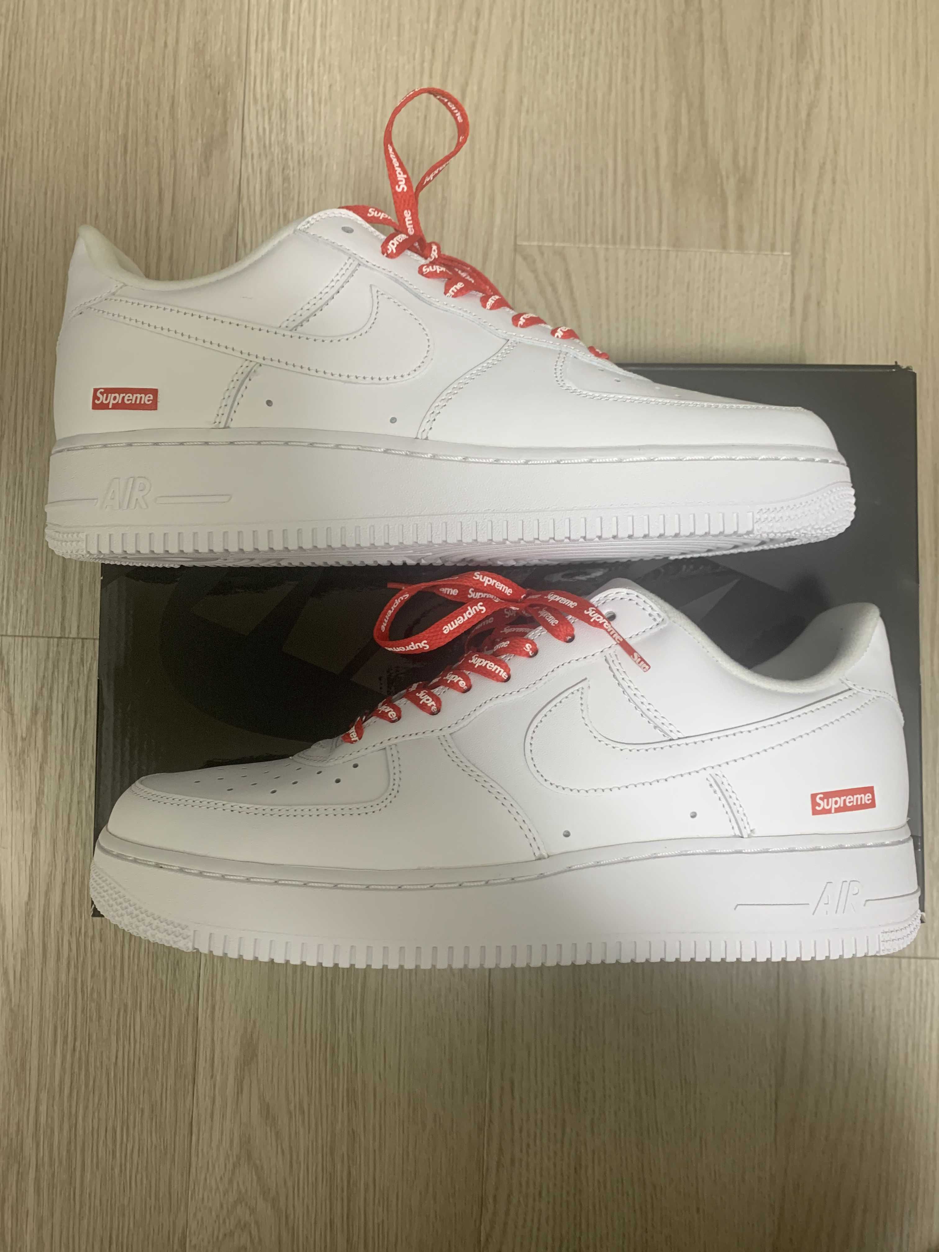 Supreme × Nike Air Force 1 Low "White"