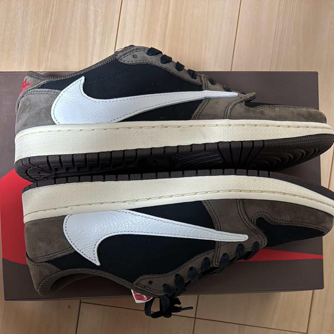 Travis Scott × Nike Air Jordan 1 Low OG SP-T  "Black/Dark Mocha"