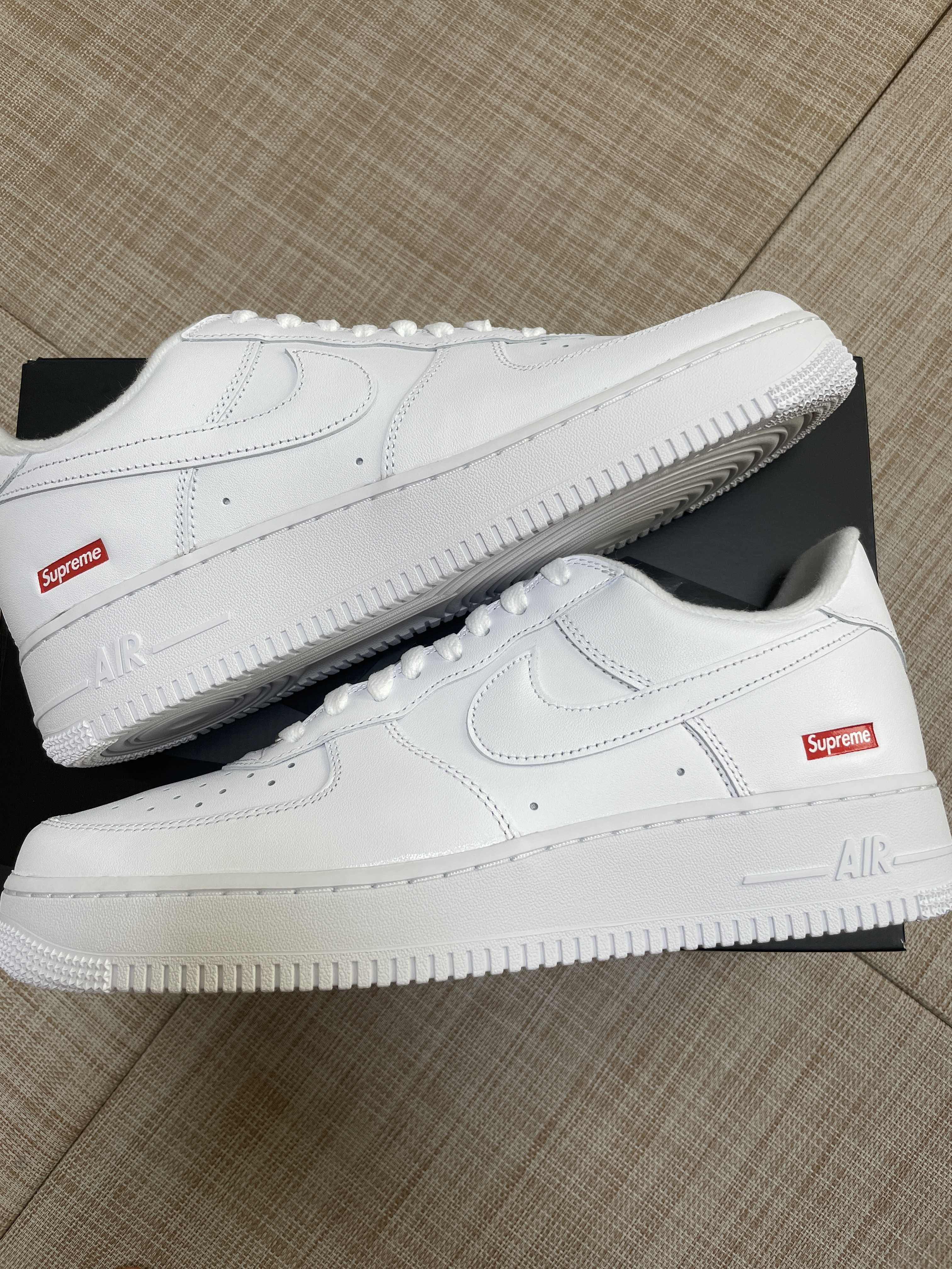 Supreme × Nike Air Force 1 Low "White"