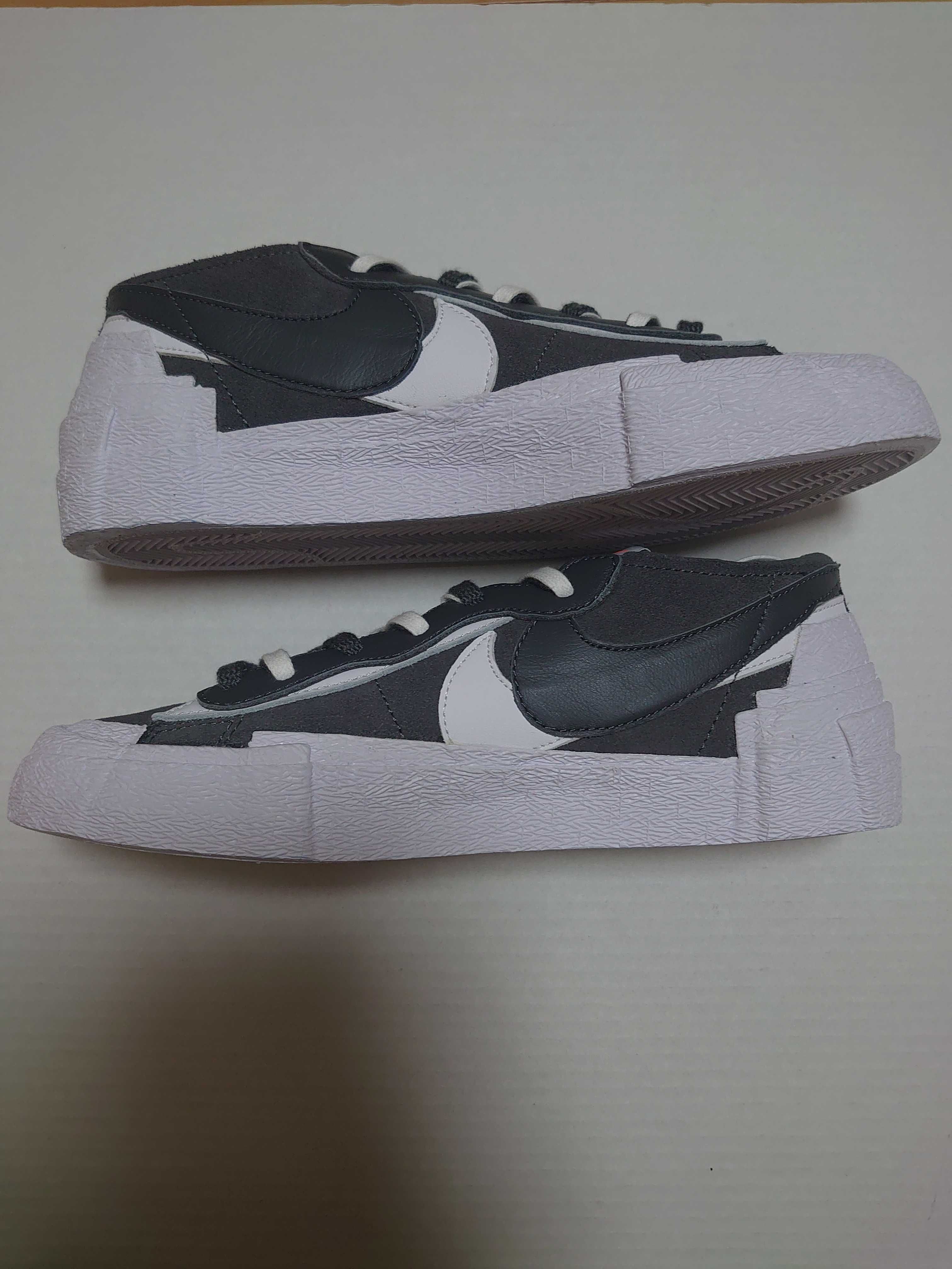 Sacai × Nike Blazer Low "Iron Grey"